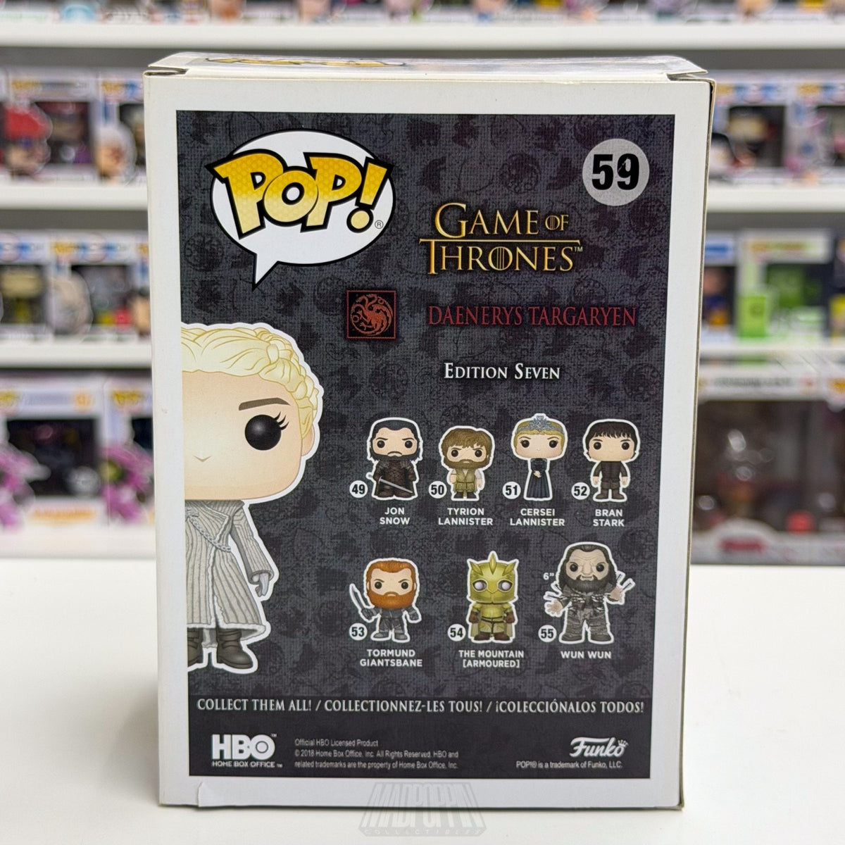 Funko Pop TV HBO Game of Thrones Daenerys Targaryen Beyond the Wall 59 Figure