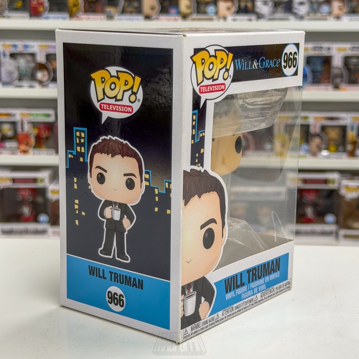 Funko Pop TV Will & Grace Will Truman 966 Lawyer NYC Comedy Sitcom Vinyl Figure