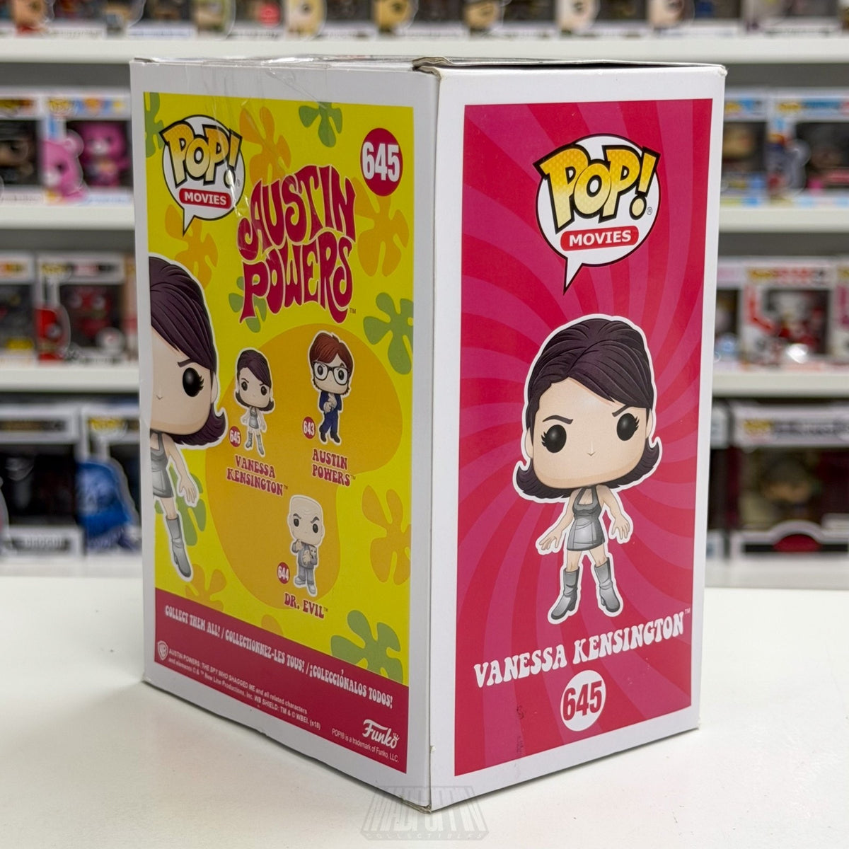 Funko Pop Movies Austin Powers Vanessa Kensington 645 Spy Daughter Vinyl Figure