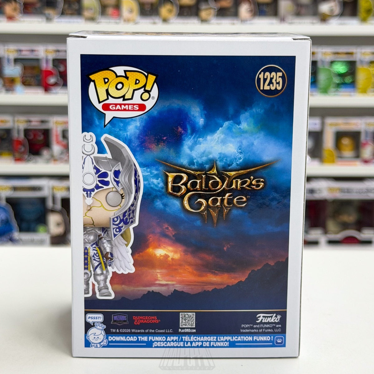 Funko Pop Games Baldur’s Gate Dame Aylin 1235 SDCC 2026 Toy OFFICIAL CON STICKER