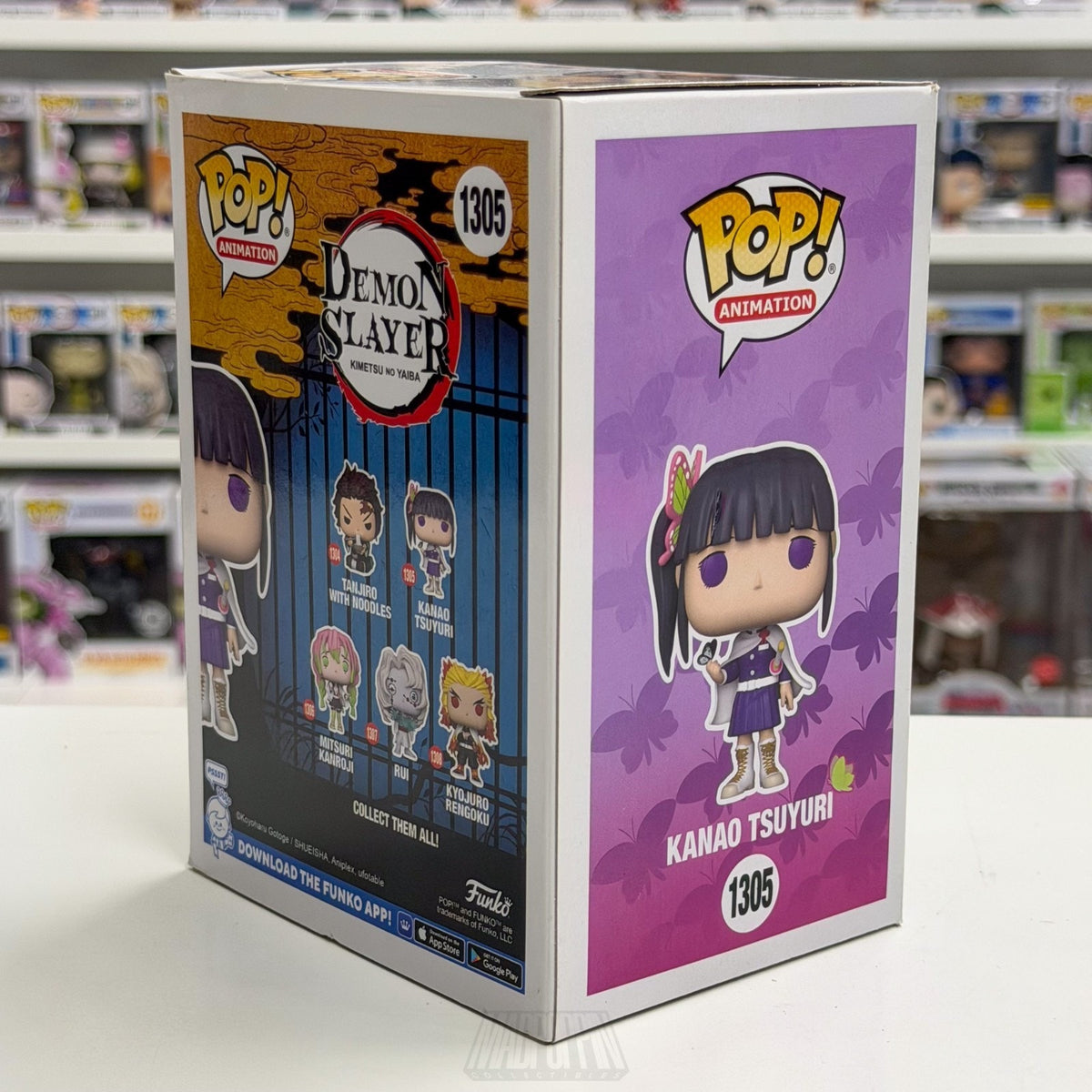 Funko Pop Anime Demon Slayer Kanao Tsuyuri 1305 Japanese Manga Toy Vinyl Figure