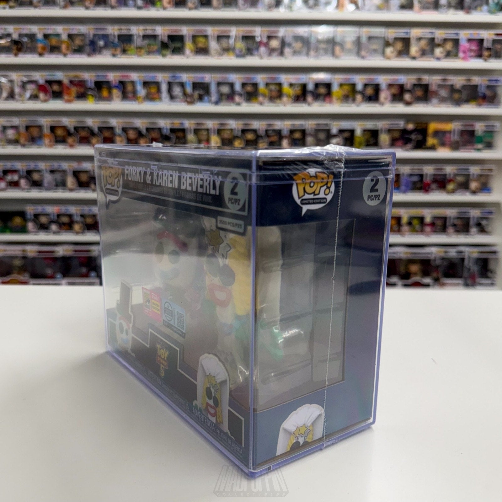 Funko Pop Disney Toy Story 5 Forky & Karen Beverly 2 Pack SDCC 2026 CON STICKER