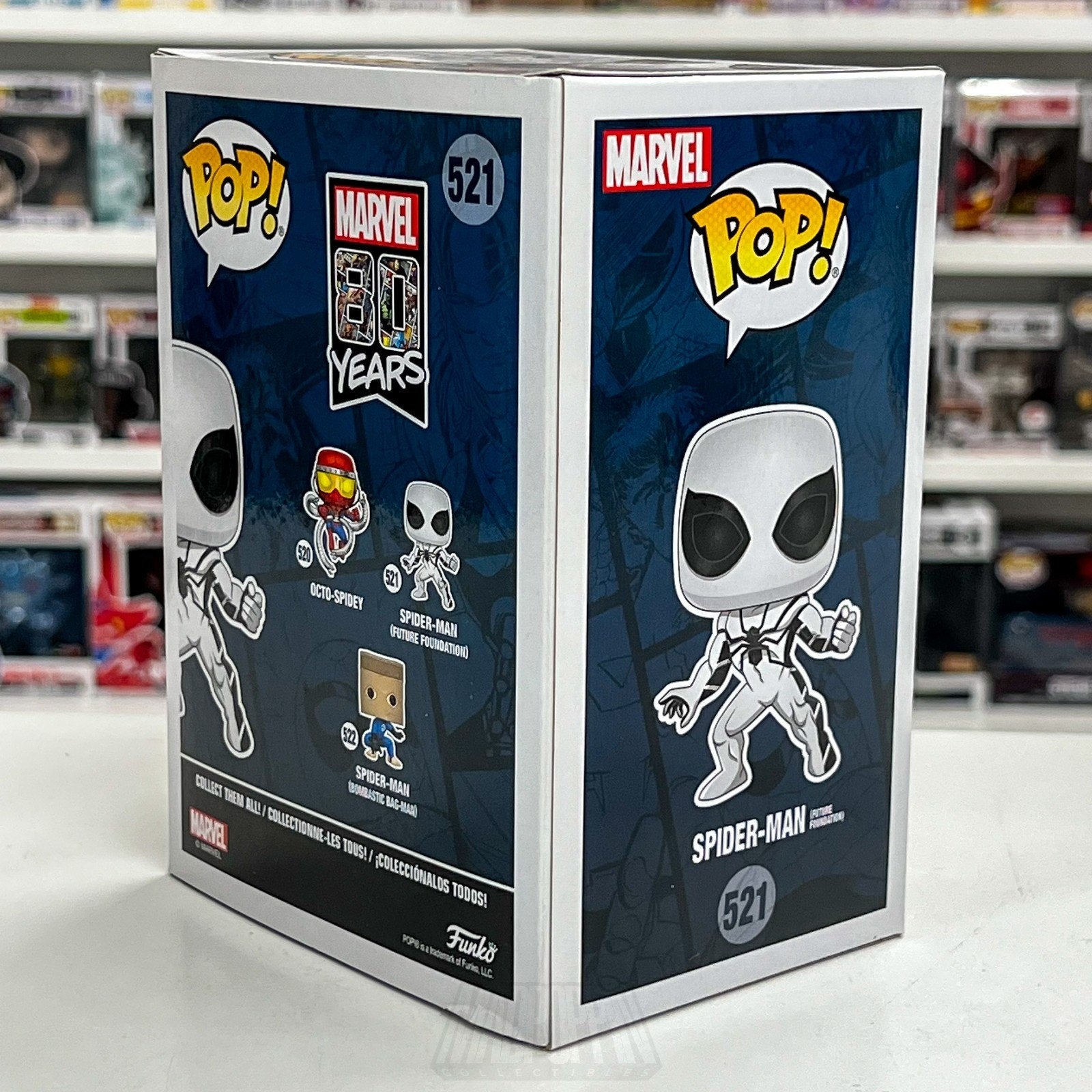 Funko Pop Marvel Spider-Man Future Foundation Walgreens 521 Toy Vinyl Figure