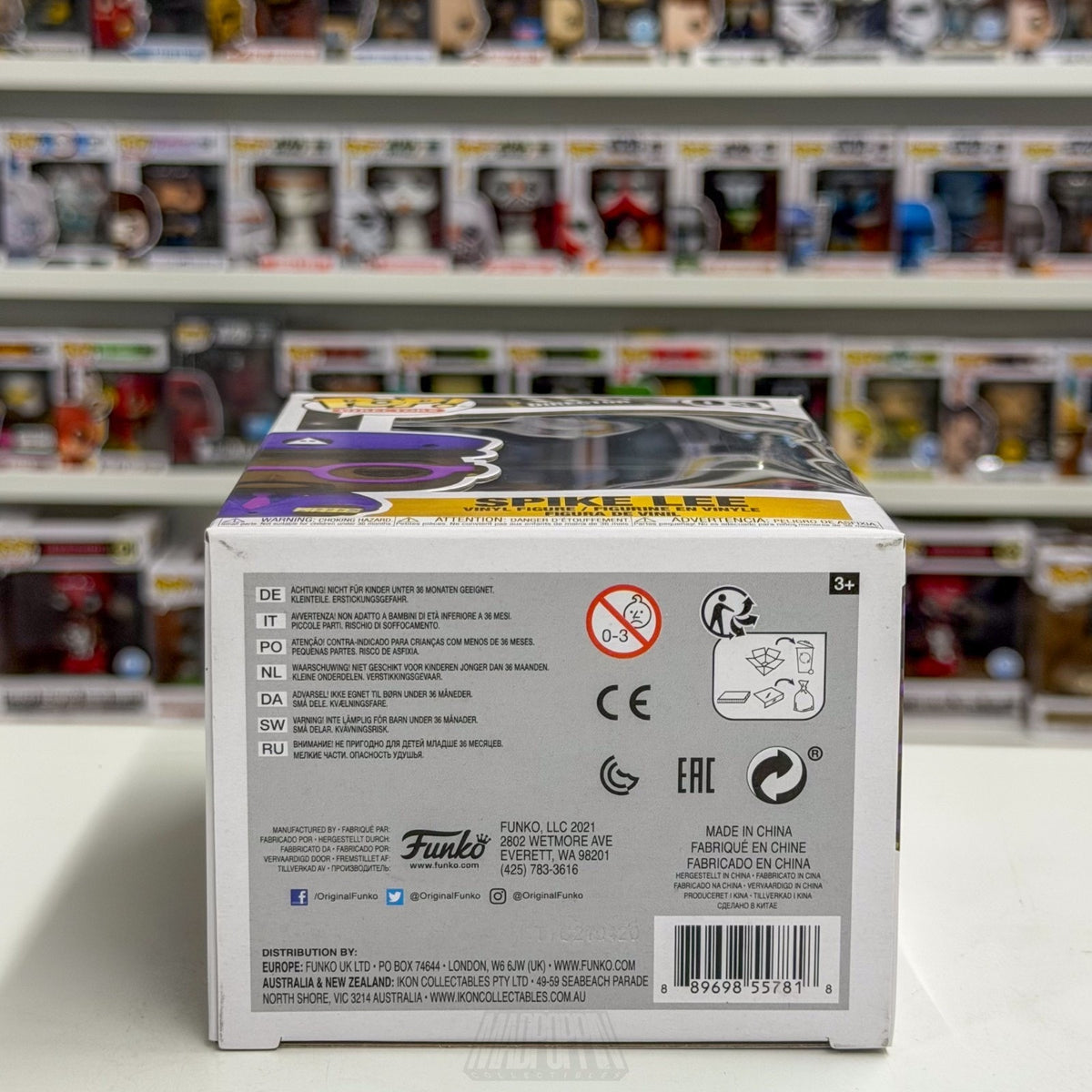 Funko Pop Directors Spike Lee 03 Movies Actor Film Producer Writer Vinyl Figure