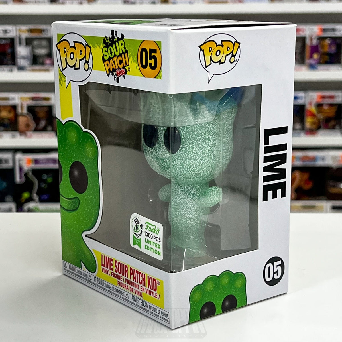 Funko Pop Lime Sour Patch Kid 05 ECCC 2024 Emerald City Comic Con 1000 PCS Candy