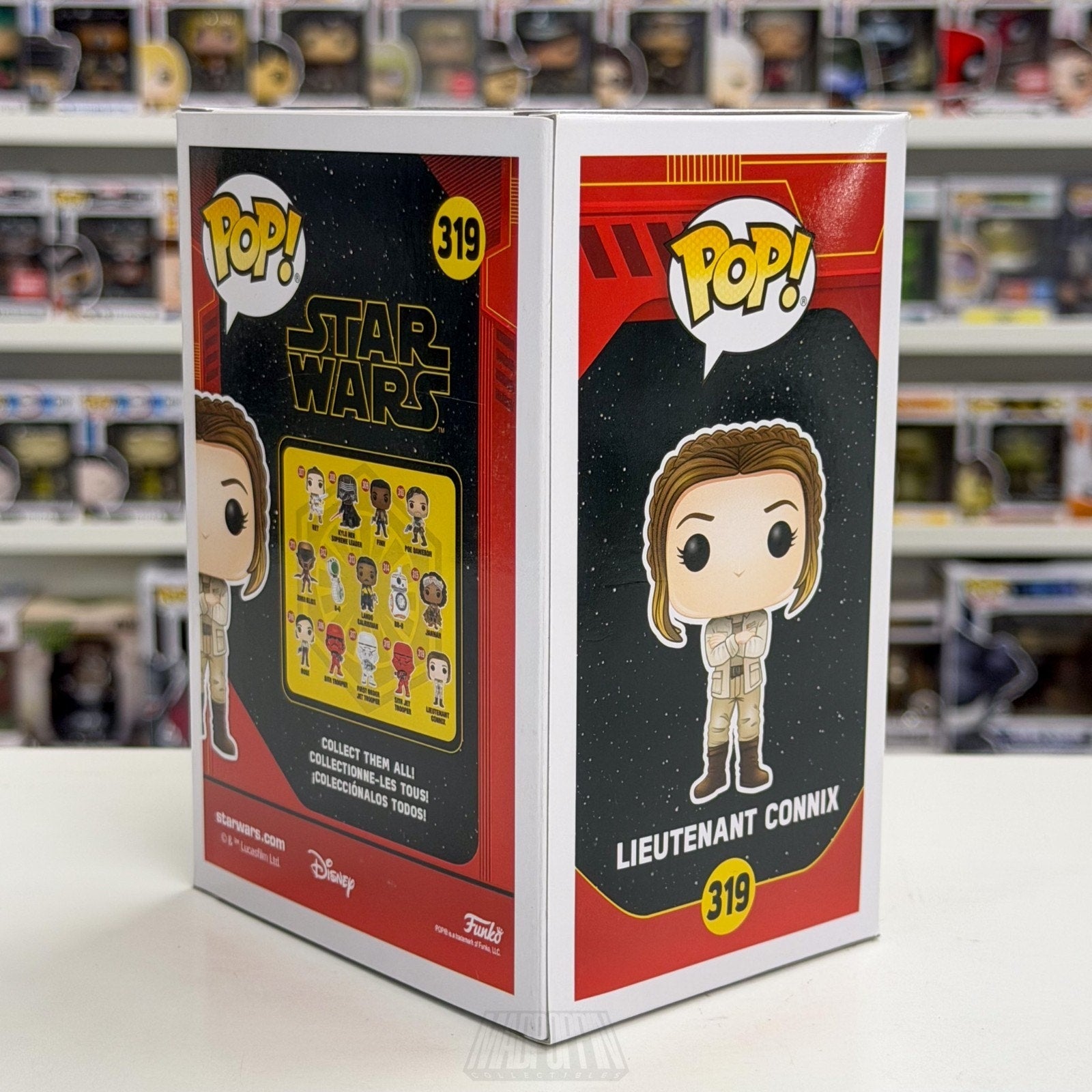 Funko Pop Star Wars EP9 Rise of Skywalker Lieutenant Connix 319 Toy Vinyl Figure