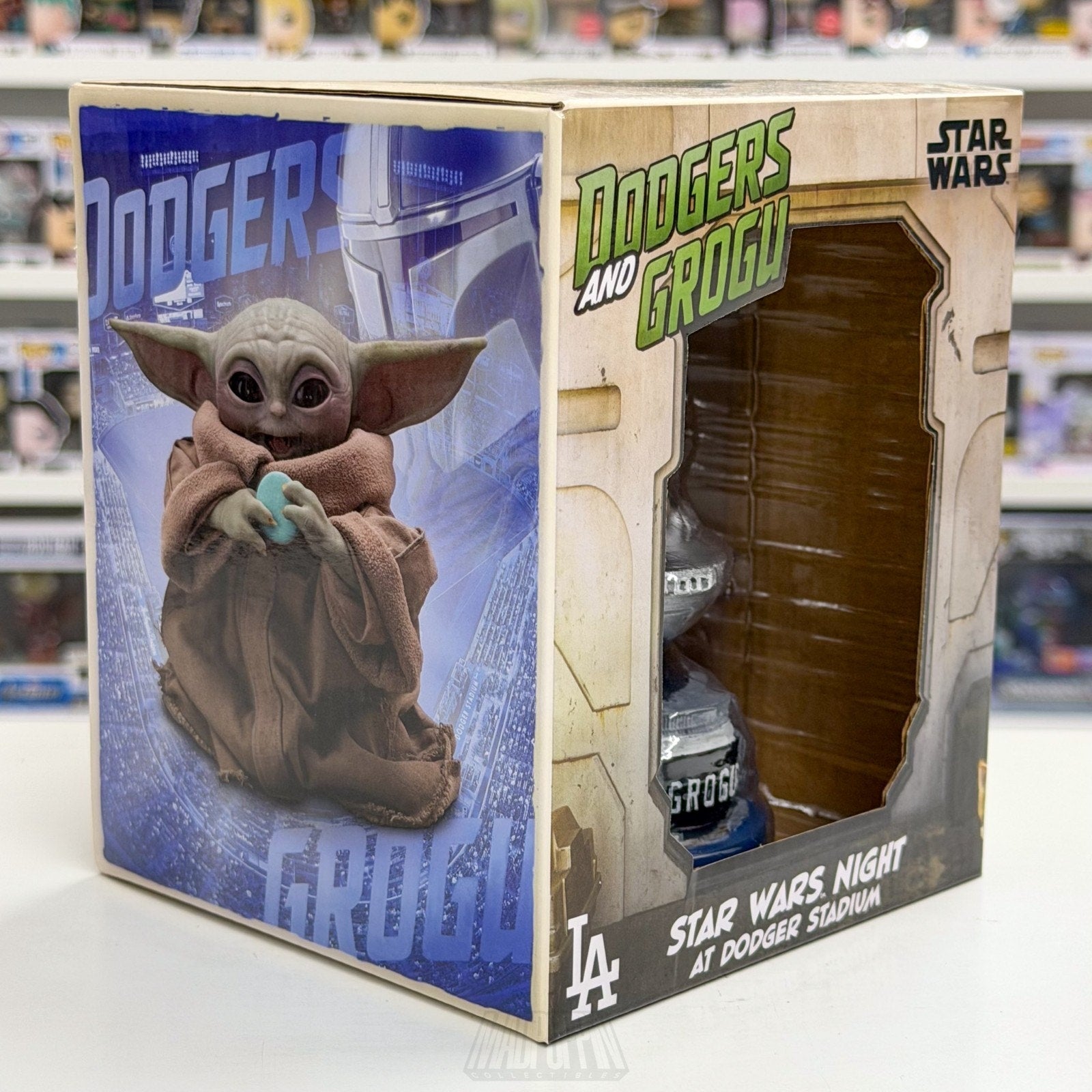 Dodgers x Star Wars Grogu Bobblehead Giveaway Baby Yoda Los Angeles MLB Baseball