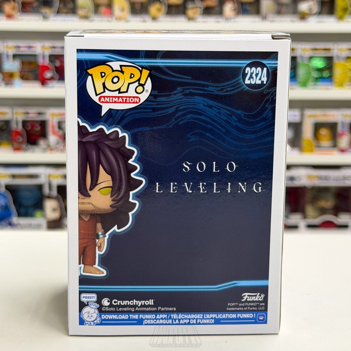 Funko Pop Anime Solo Leveling Sung Il-Hwan 2324 SDCC 2026 OFFICIAL CON STICKER