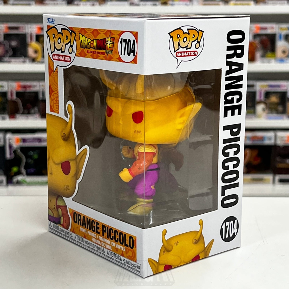 Funko Pop Anime Dragon Ball Super Hero Orange Piccolo 1704 Manga Vinyl Figure