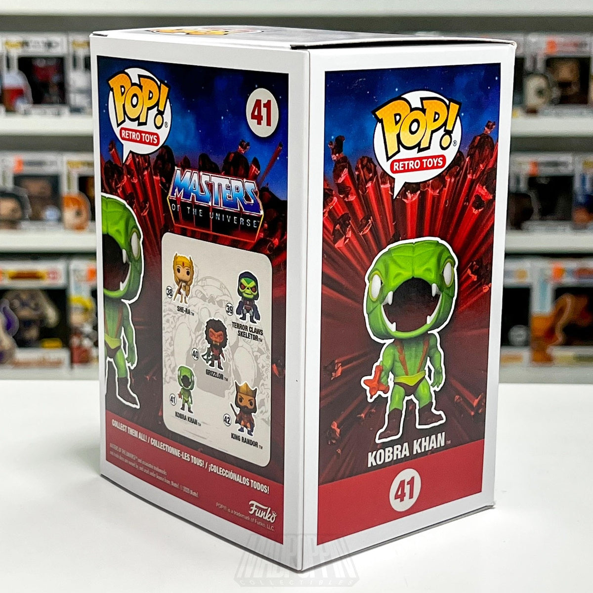 Funko Pop Masters of the Universe MOTU Kobra Khan #41 Retro Vinyl Figure NIB Toy