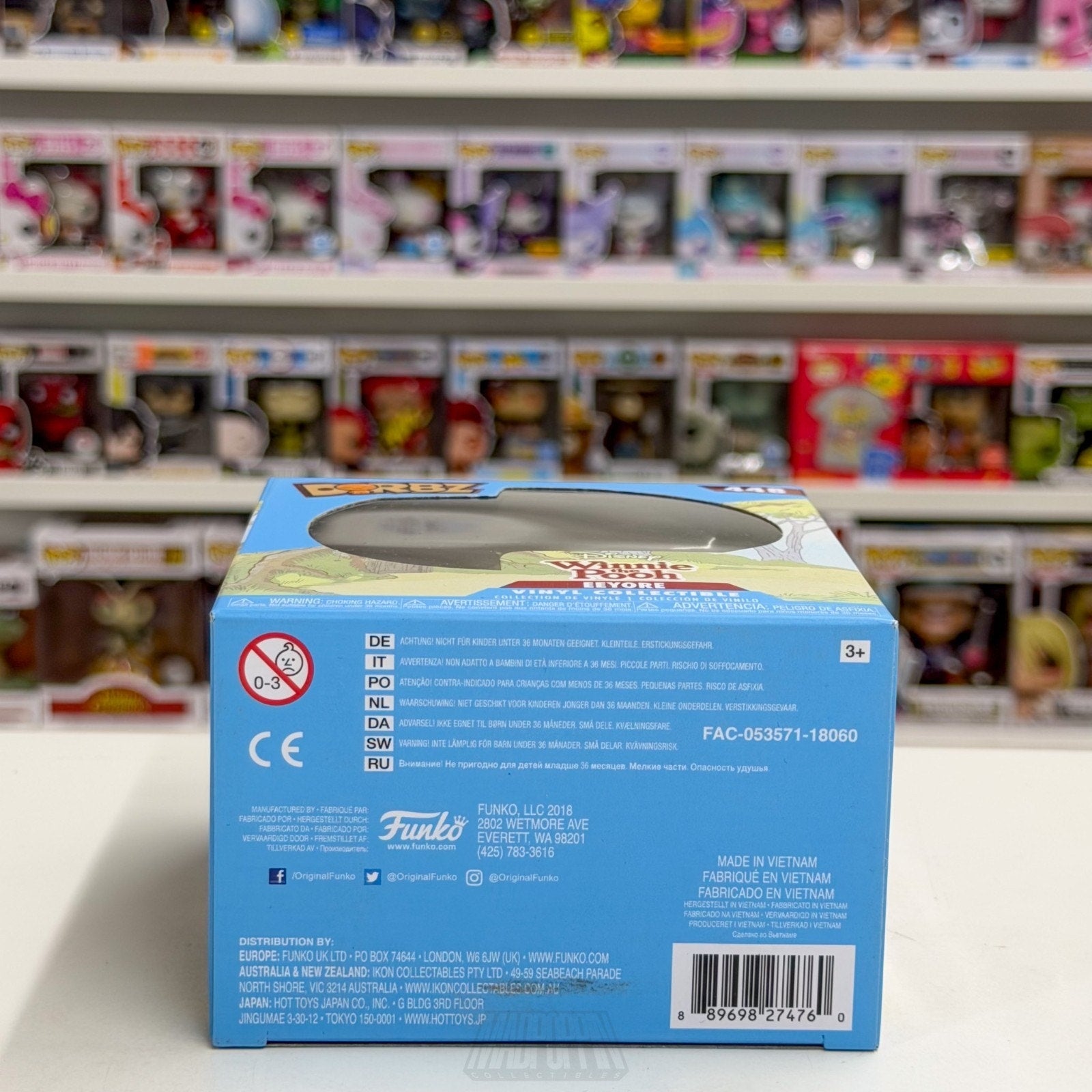 Funko Dorbz Disney Winnie the Pooh Eeyore 448 Animation Donkey Toy Vinyl Figure