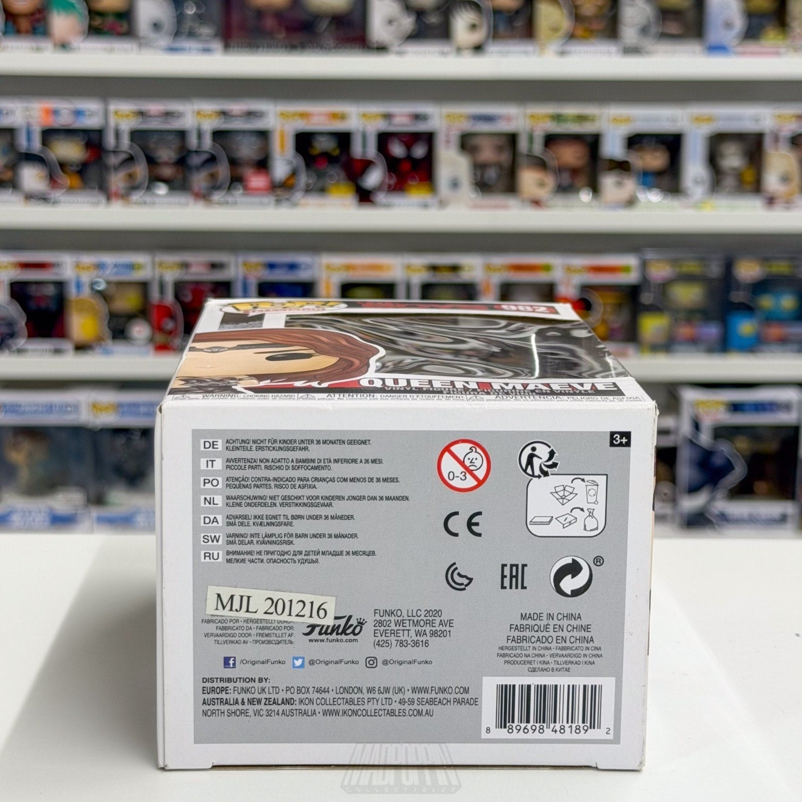 Funko Pop TV The Boys Queen Maeve 982 Seven Vought Warrior Supe Toy Vinyl Figure
