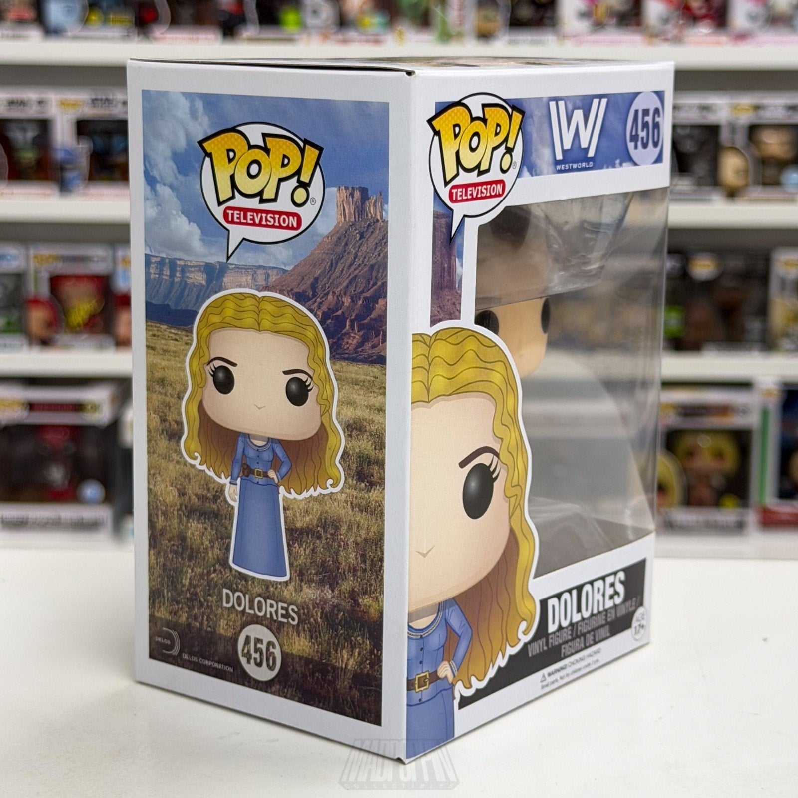 Funko Pop TV HBO Westworld Dolores Abernathy 456 Sci-Fi Western Toy Vinyl Figure