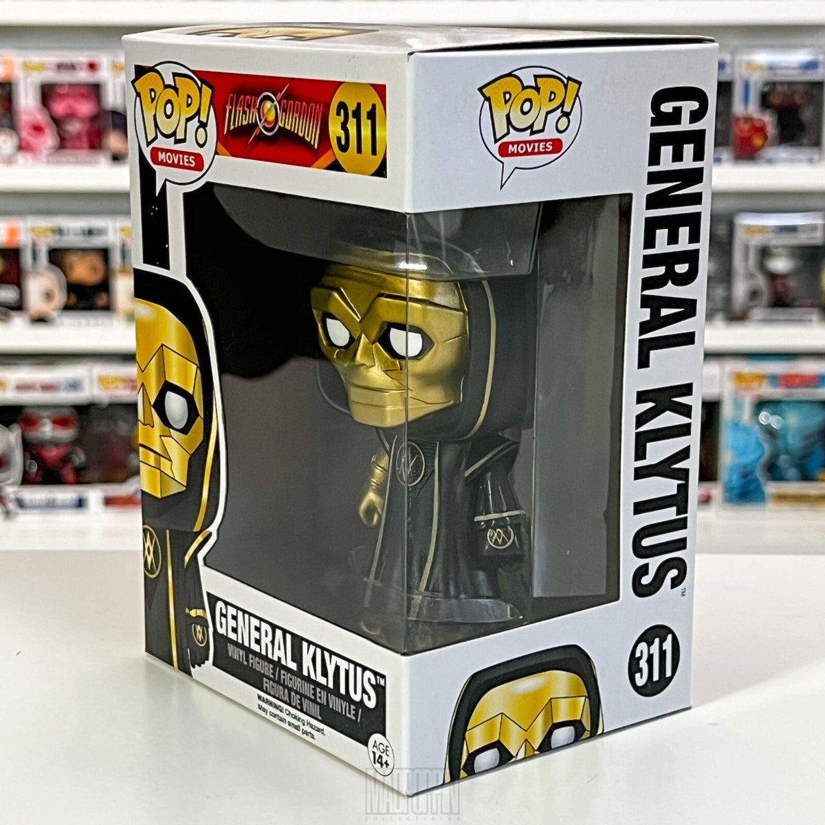 Funko Pop Movies Flash Gordon General Klytus 311 Vaulted Space Toy Vinyl Figure