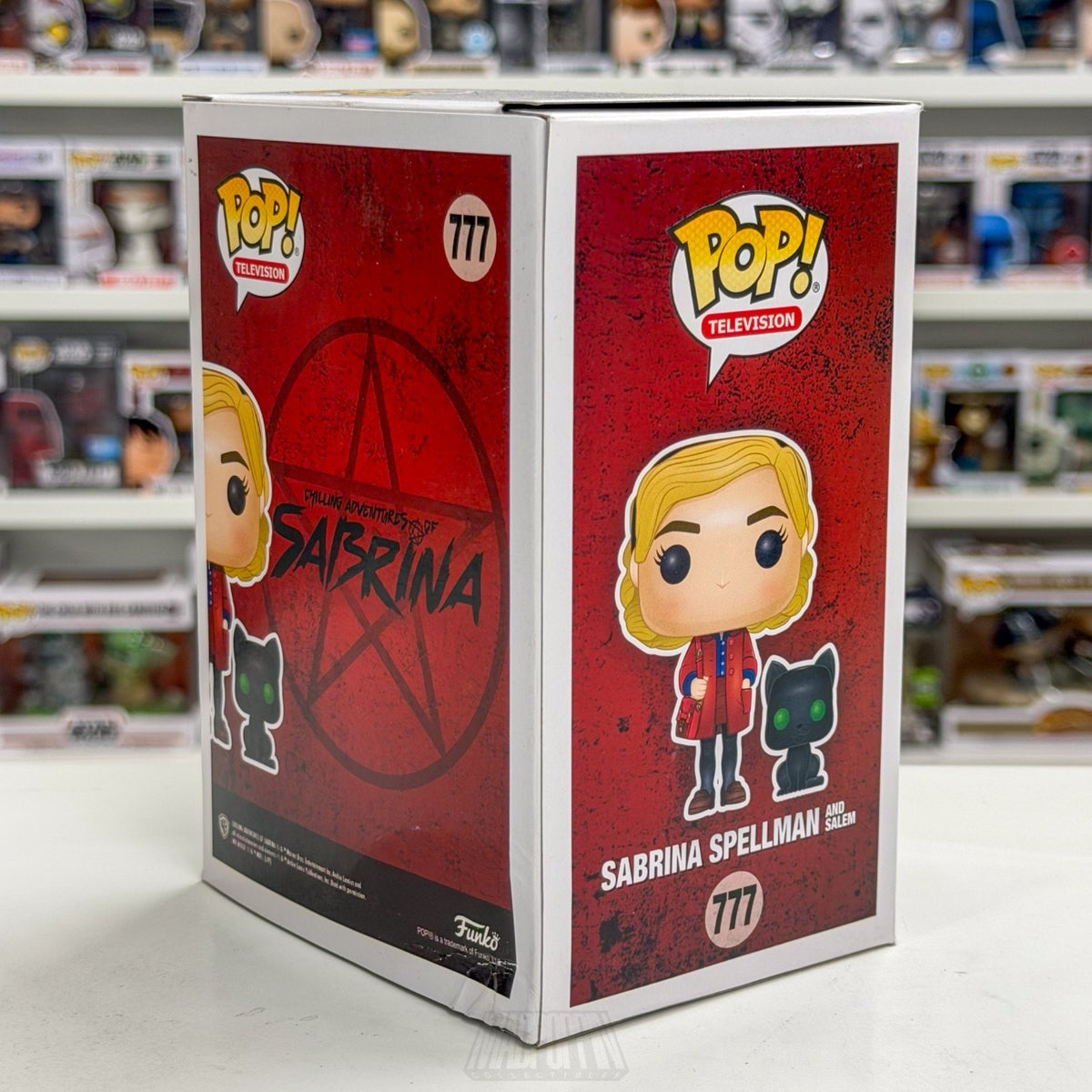 Funko Pop TV Chilling Adventures of Sabrina Spellman and Salem 777 Vinyl Figure