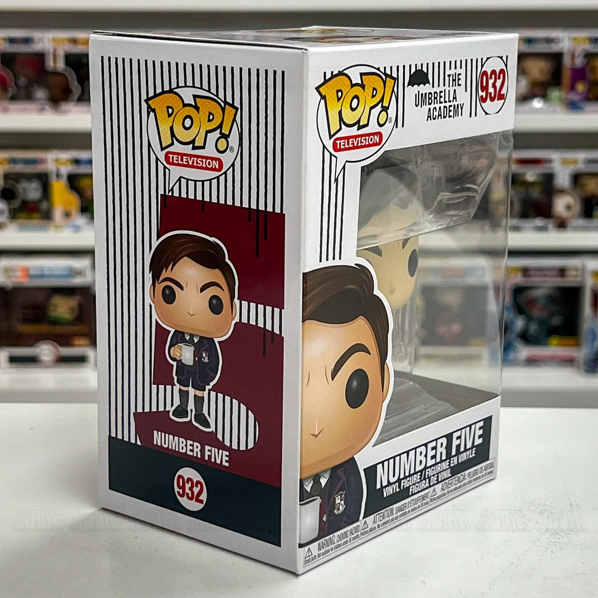Funko Pop! Television Umbrella Academy Number Five 932 Vinyl Figure New In Box