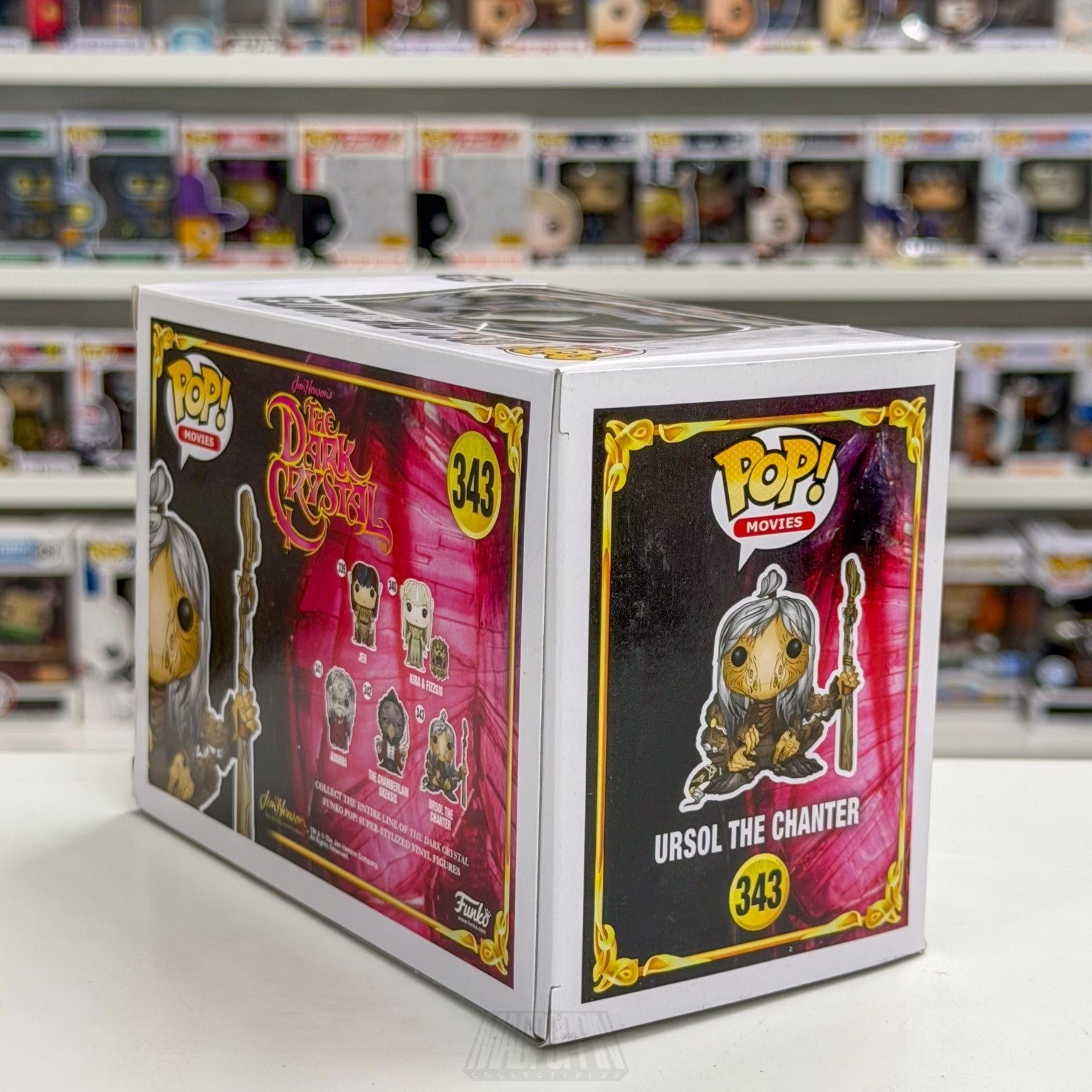 Funko Pop Movies Dark Crystal Ursol The Chanter 343 Vaulted Rare Vinyl Figure