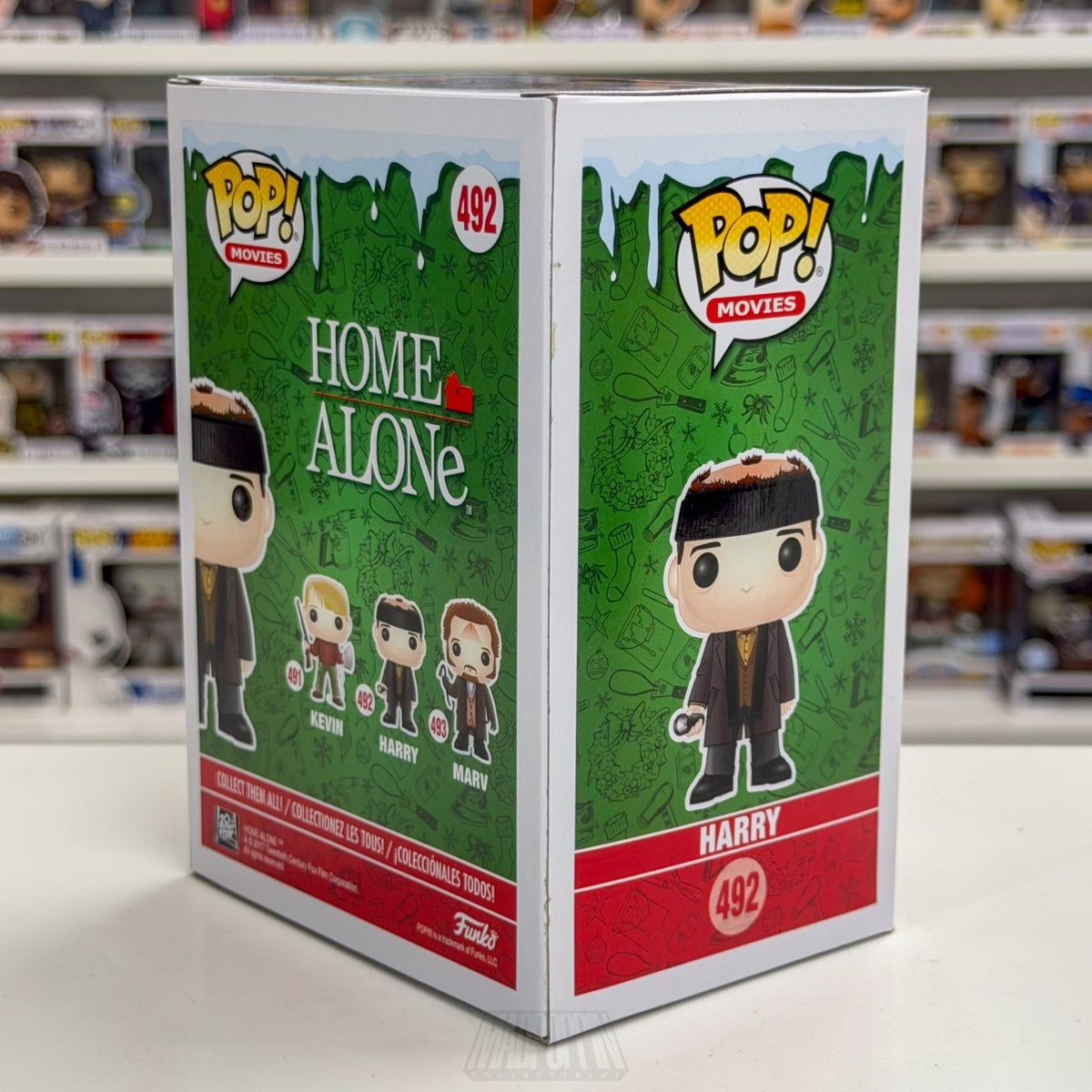 Funko Pop Movies Home Alone Harry 492 Burglar Wet Bandits Chicago Vinyl Figure