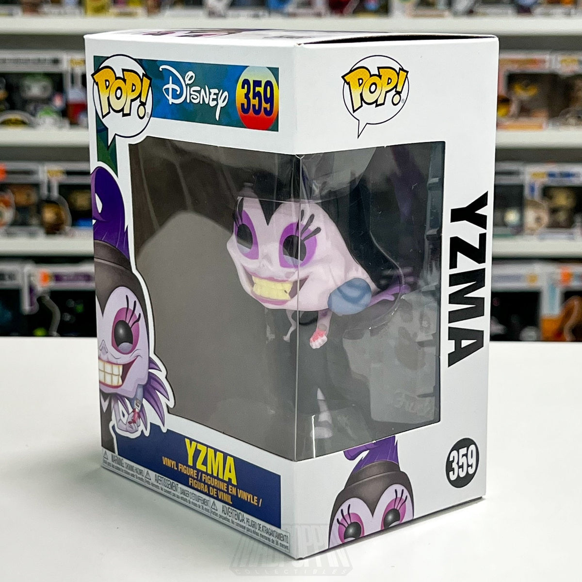 Funko Pop Disney Emperor's New Groove Yzma 359 Evil Villain Vinyl Figure NIB Toy