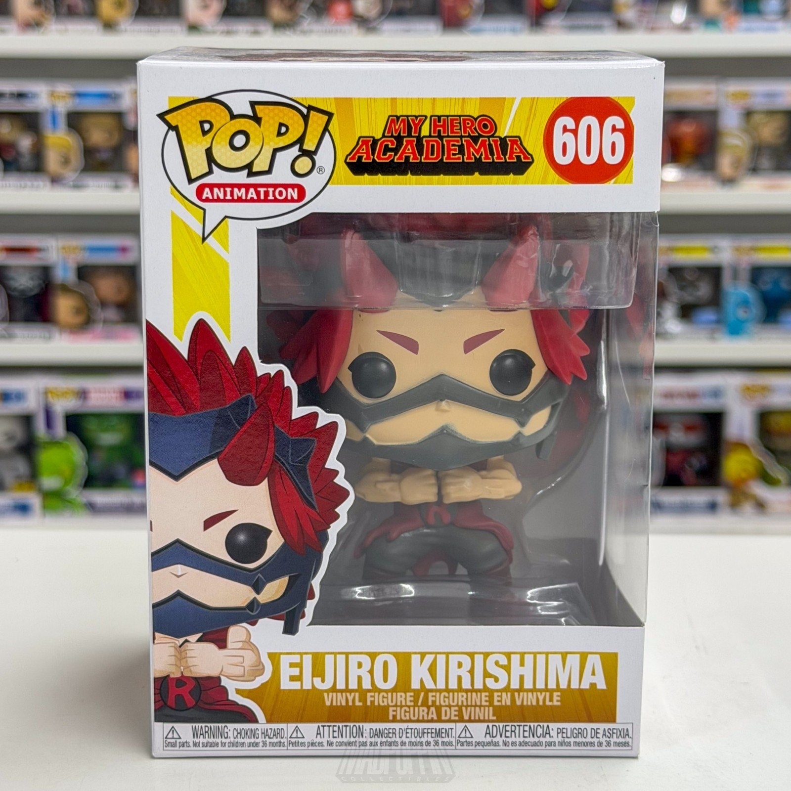 Funko Pop Anime My Hero Academia Eijiro Kirishima 606 Japan Manga Vinyl Figure