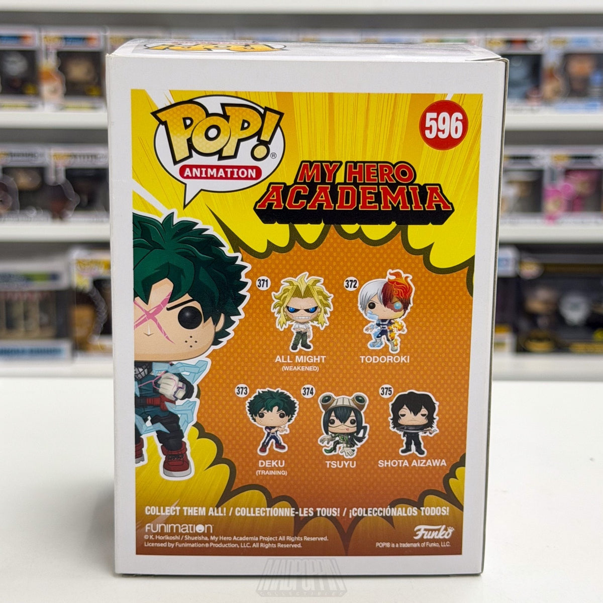 Funko Pop Anime My Hero Academia Deku Entertainment Earth Glow 596 Vinyl Figure