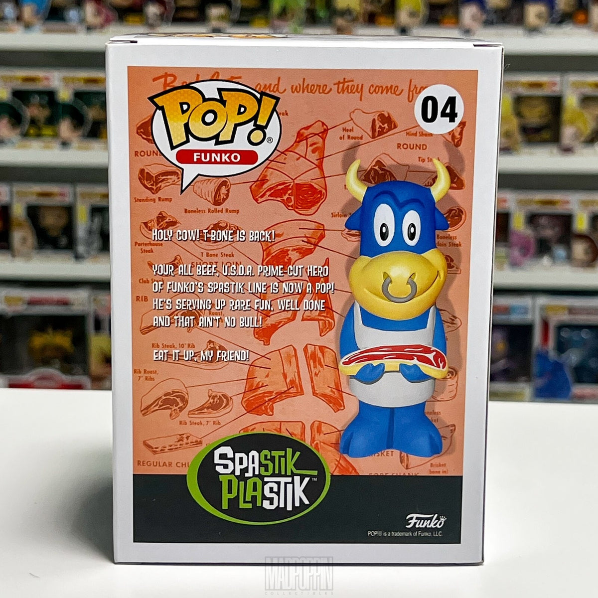 Funko Pop Funatics Day Out FDO 7 T-Bone Pink 04 Spastik NOT SOLD AT RETAIL 500pc