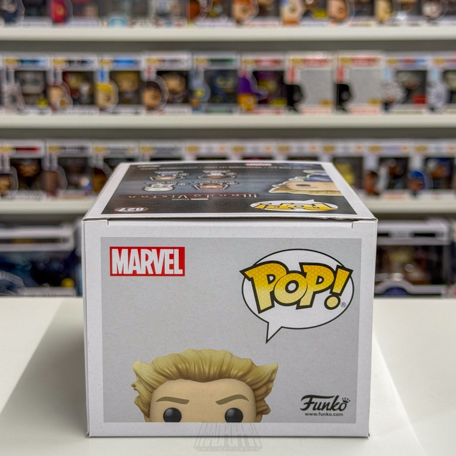 Funko Pop Marvel WandaVision Pietro Maximoff Funko Shop 827 Disney+ Vinyl Figure