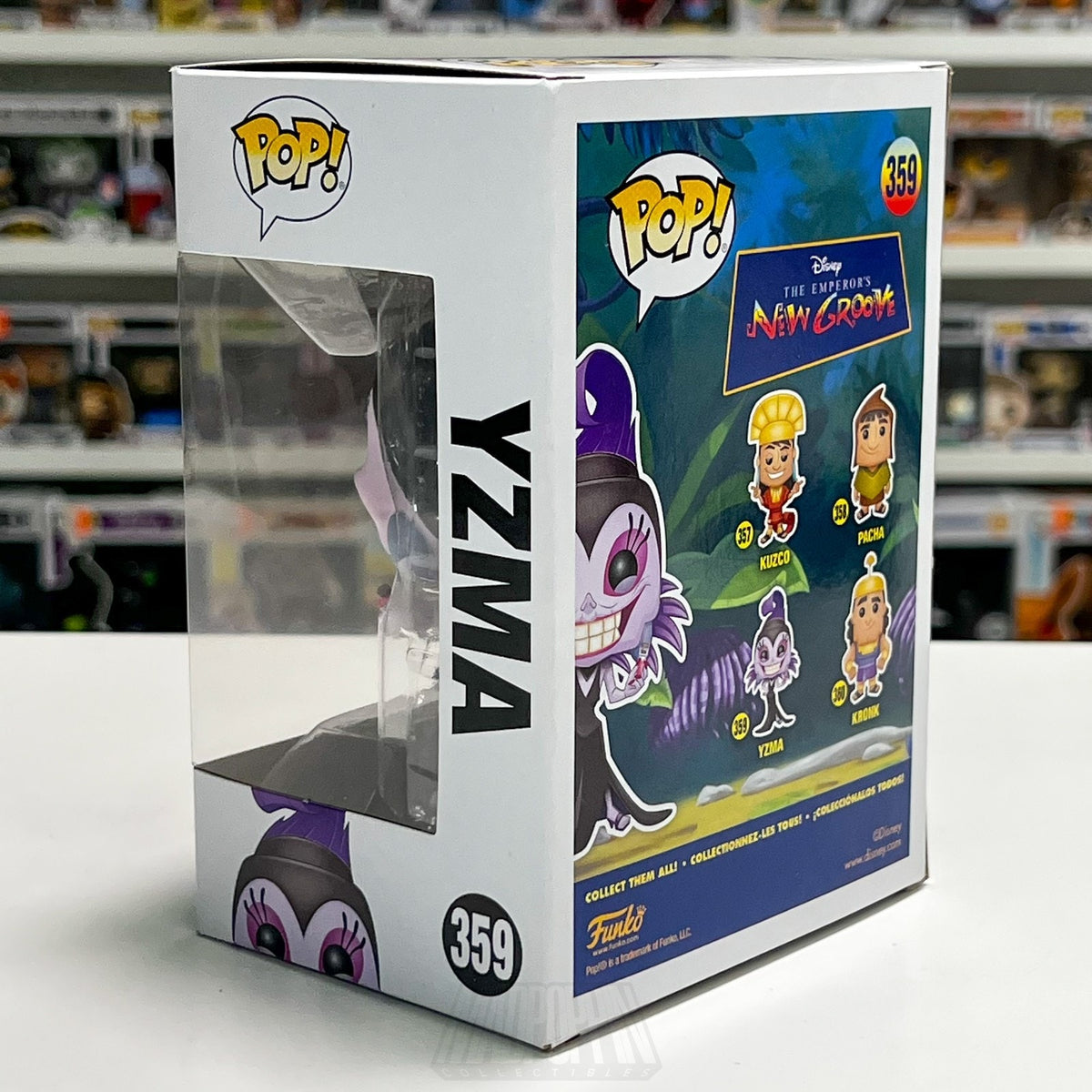 Funko Pop Disney Emperor's New Groove Yzma 359 Evil Villain Vinyl Figure NIB Toy