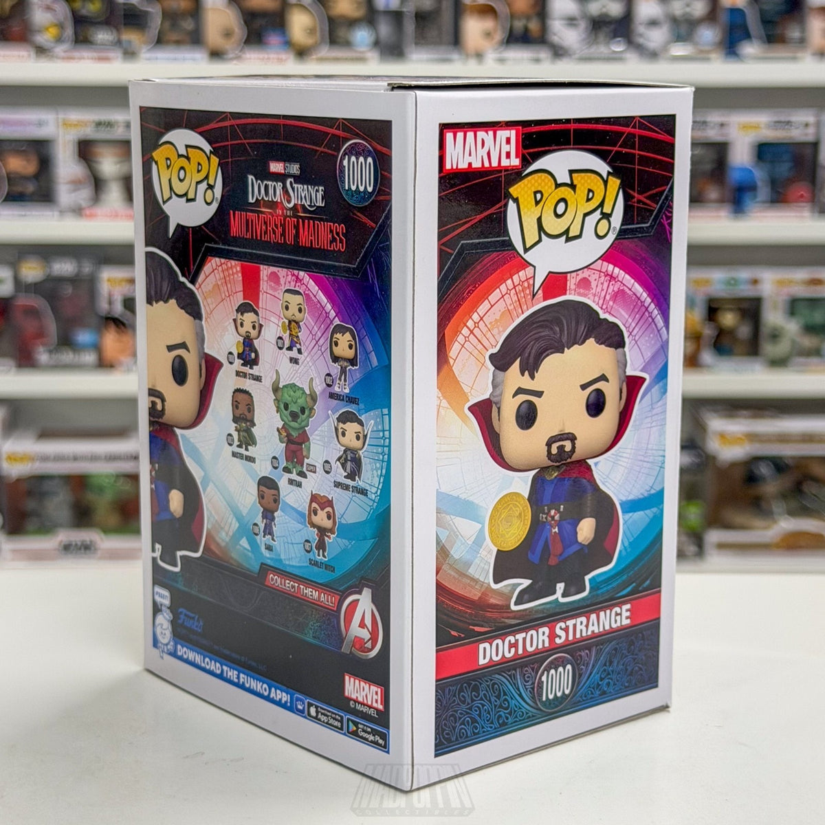 Funko Pop Marvel Multiverse of Madness Doctor Strange 1000 Sorcerer Vinyl Figure