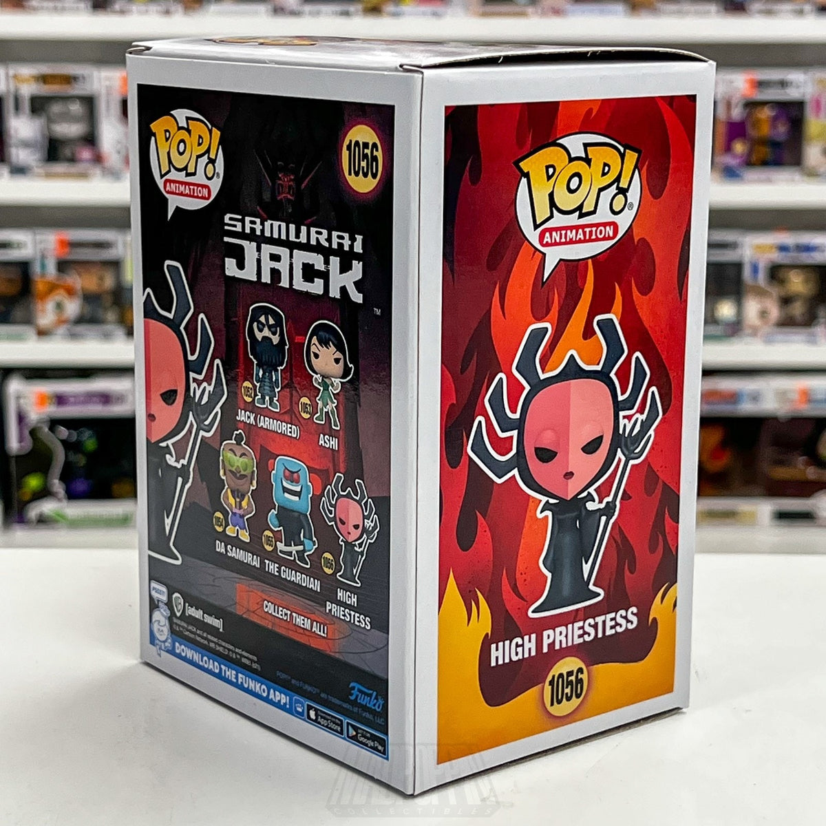 Funko Pop Animation Samurai Jack High Priestess 1056 Figure Cartoon Network