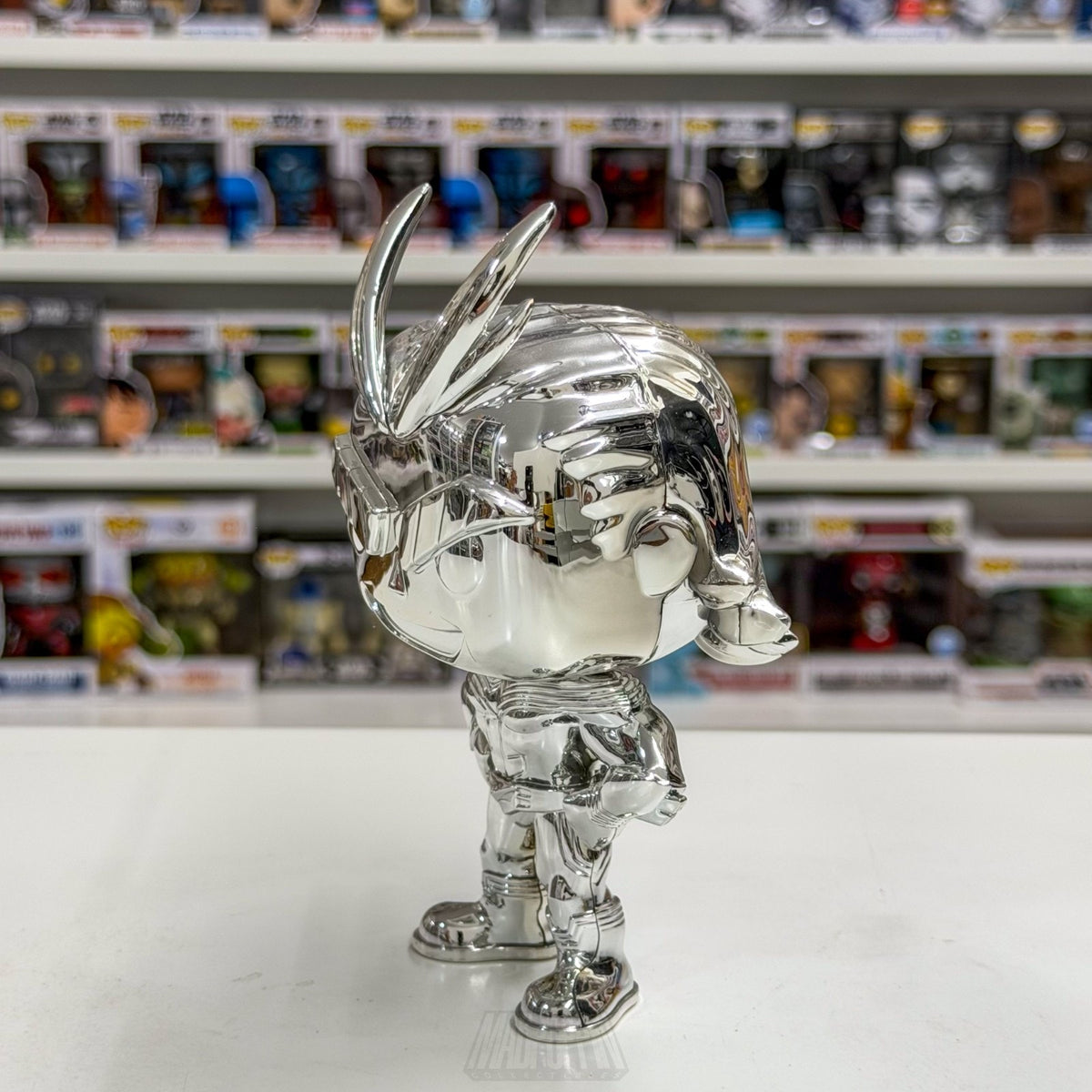 Funko Pop Anime My Hero Academia All Might Silver Chrome OOB Toy Vinyl Figure