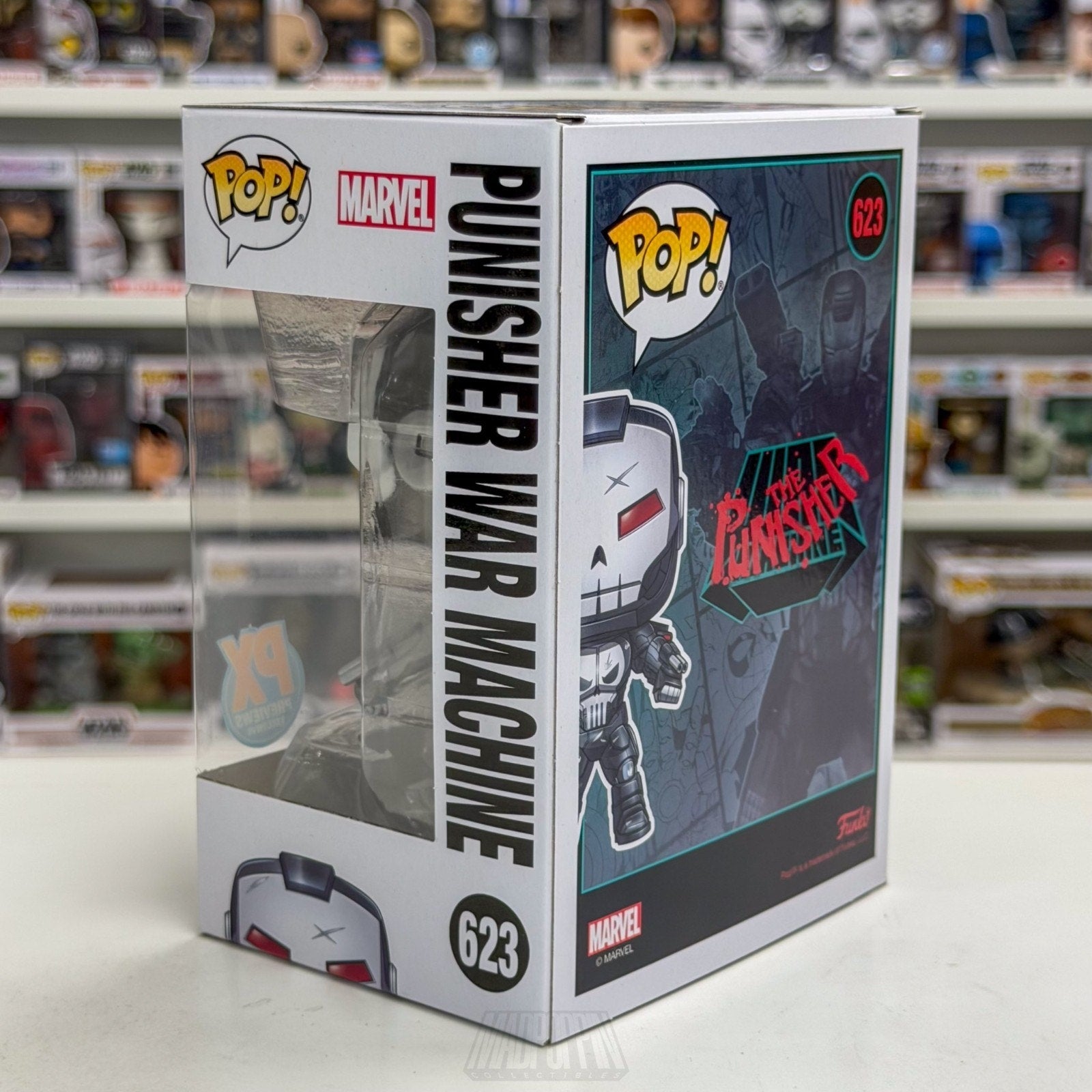 Funko Pop Marvel Punisher War Machine Metallic 623 Frank Castle Toy Vinyl Figure