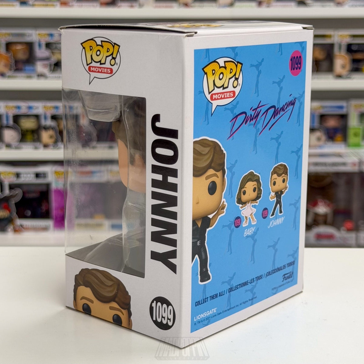 Funko Pop Movies Dirty Dancing Johnny Talent Show 1099 Romantic Drama Toy Figure