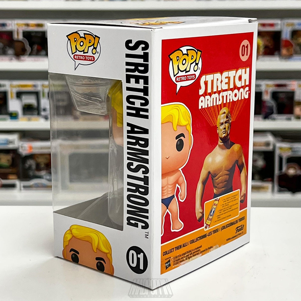 Funko Pop Retro Toys Stretch Armstrong 01 Muscle Man Action Toy Vinyl Figure