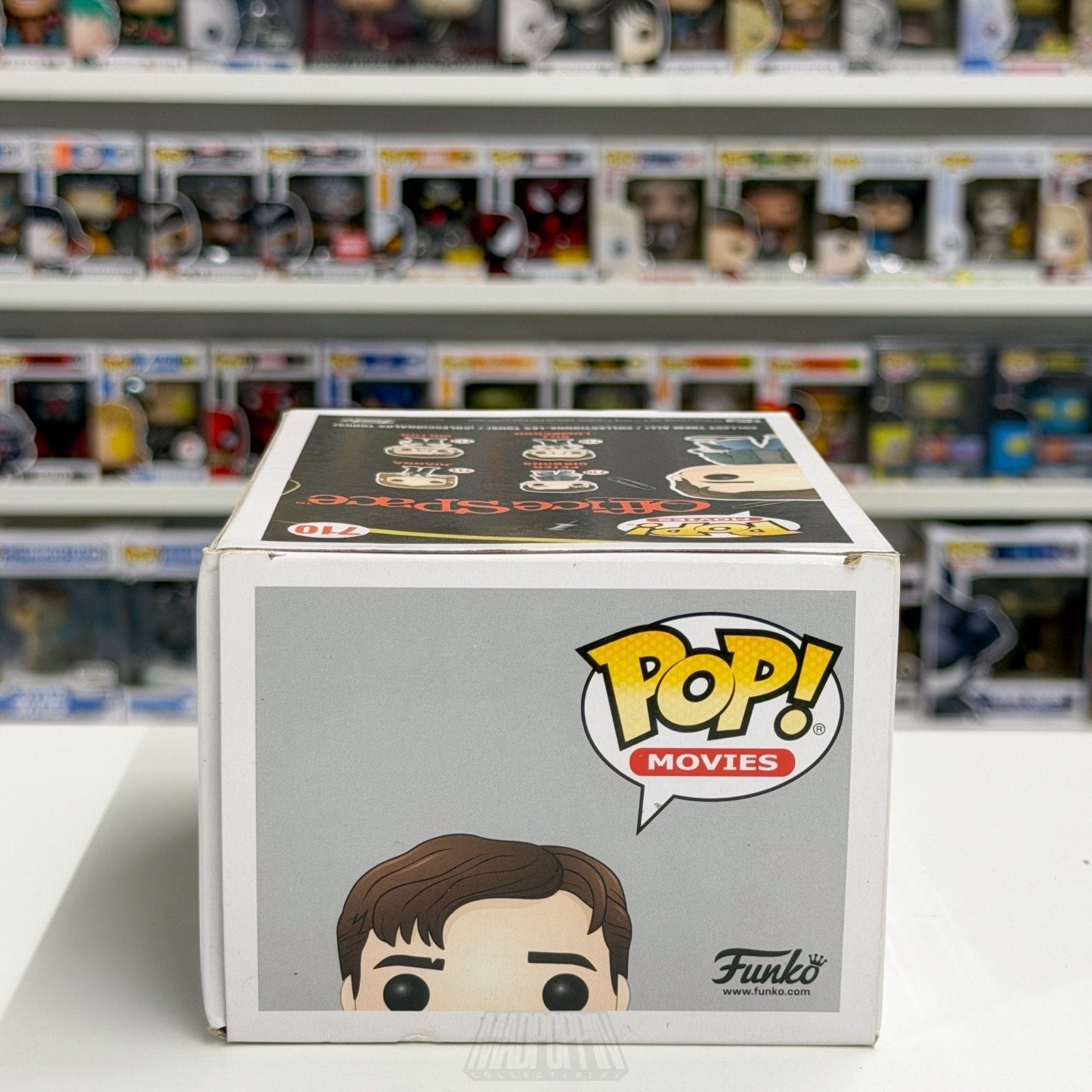 Funko Pop Movies Office Space Peter Gibbons 710 Initech TPS Reports Vinyl Figure