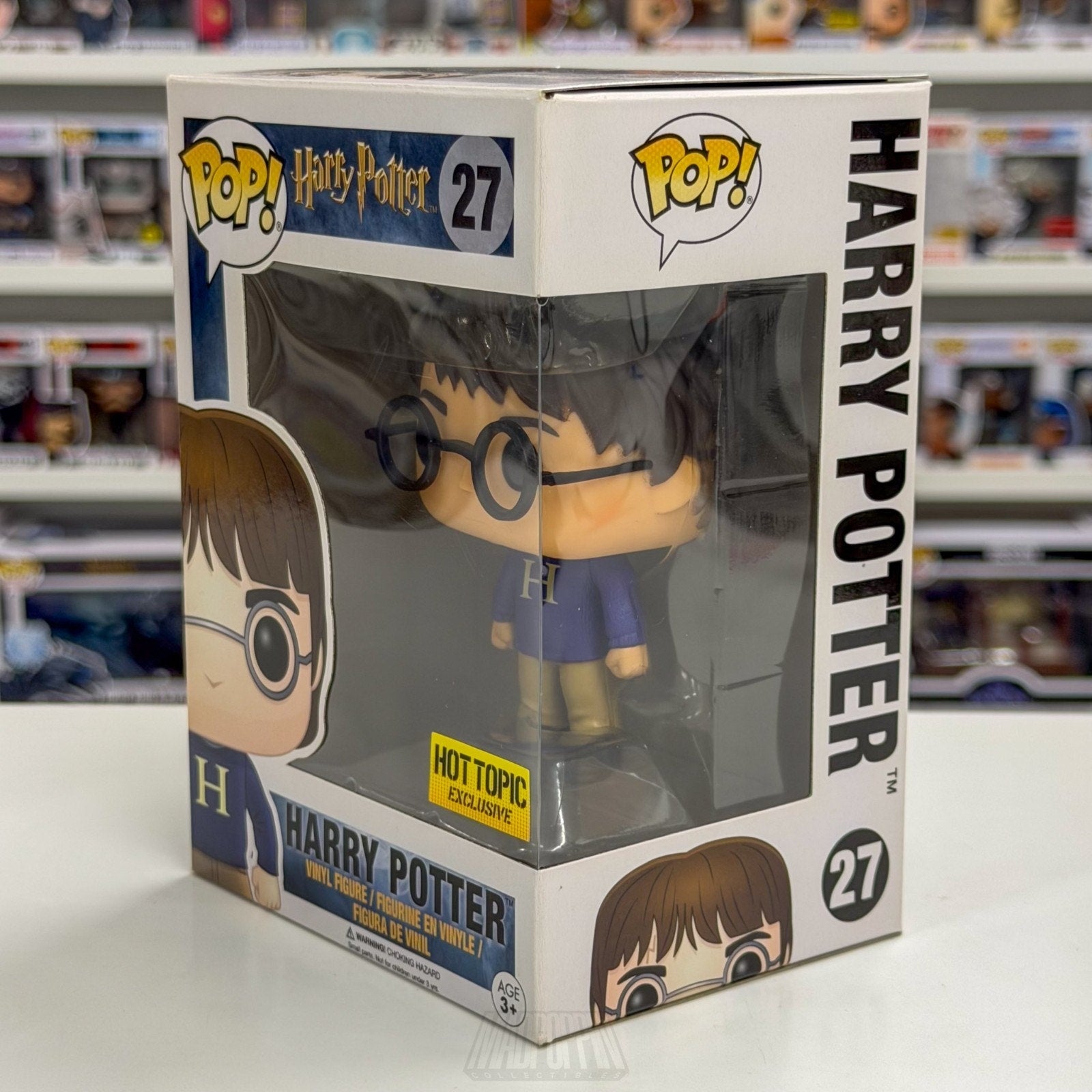 Funko Pop Movies Harry Potter Sweater Hot Topic 27 Wizard Fantasy Vinyl Figure