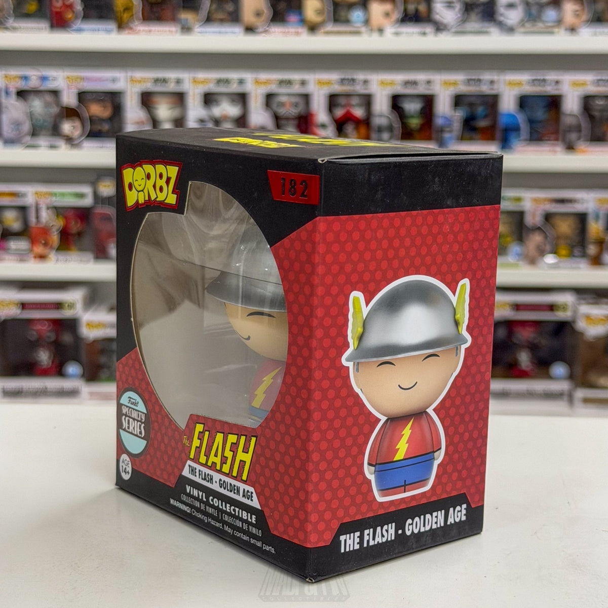 Funko Dorbz DC Super Heroes Flash Golden Age Specialty Series 182 Vinyl Figure