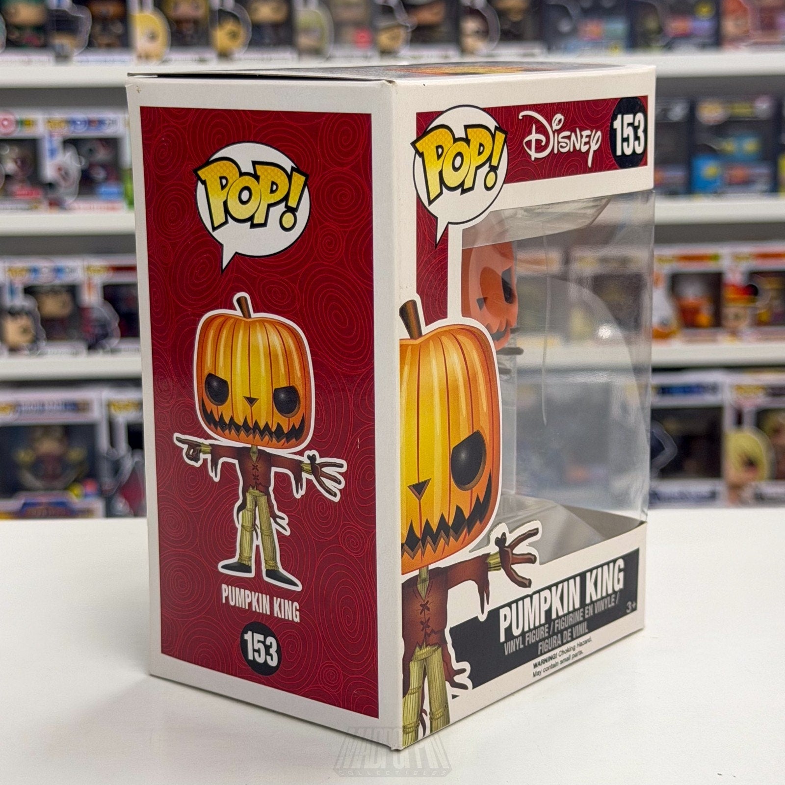 Funko Pop Disney Nightmare Before Christmas Pumpkin King 153 Jack Vinyl Figure