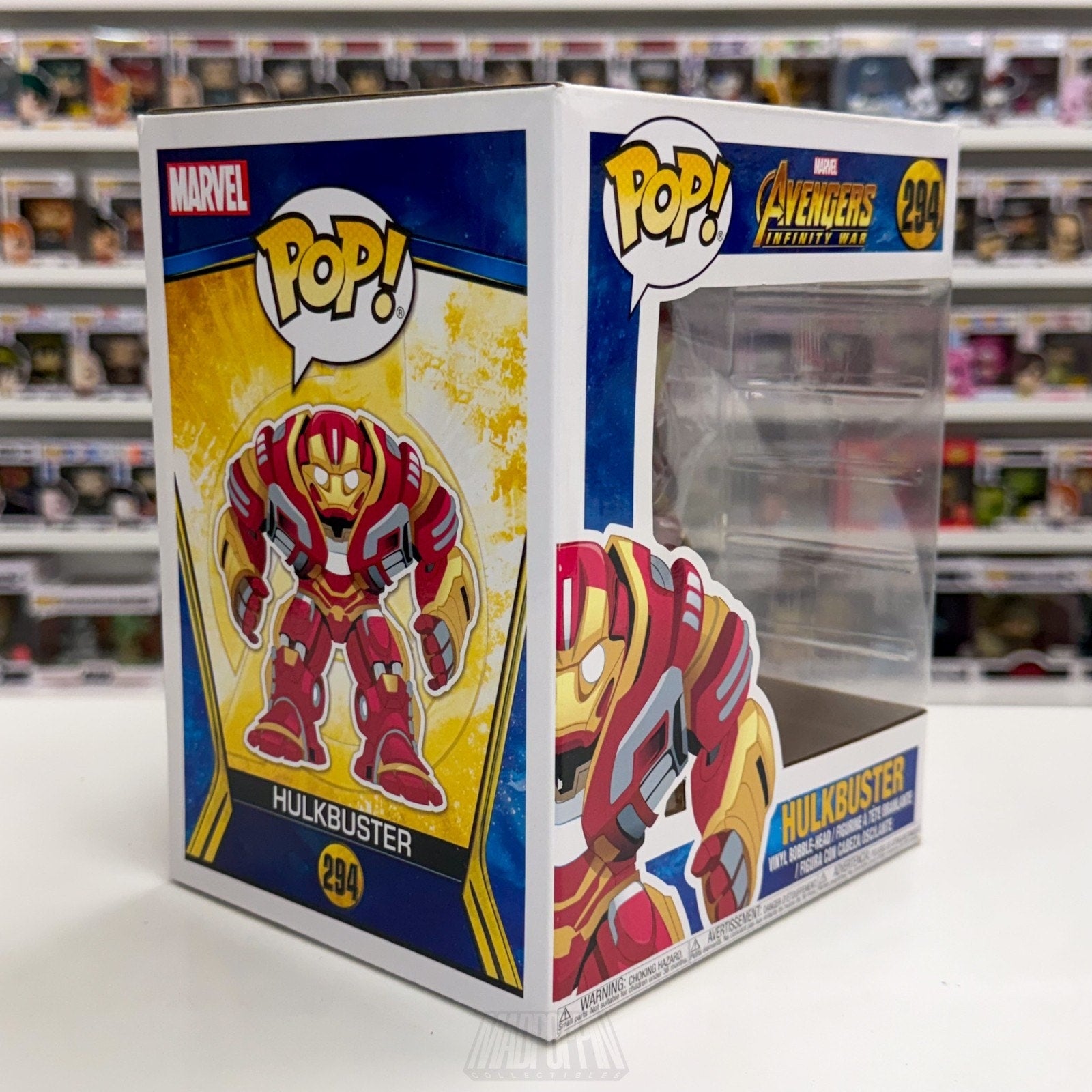 Funko Pop Marvel Avengers Infinity War Hulkbuster 294 Iron Man Armor 6" Figure