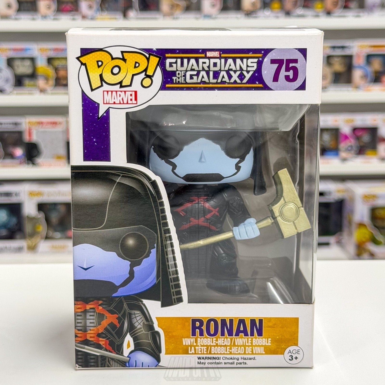 Funko Pop Marvel Guardians of the Galaxy Ronan the Accuser 75 Toy Vinyl Figure