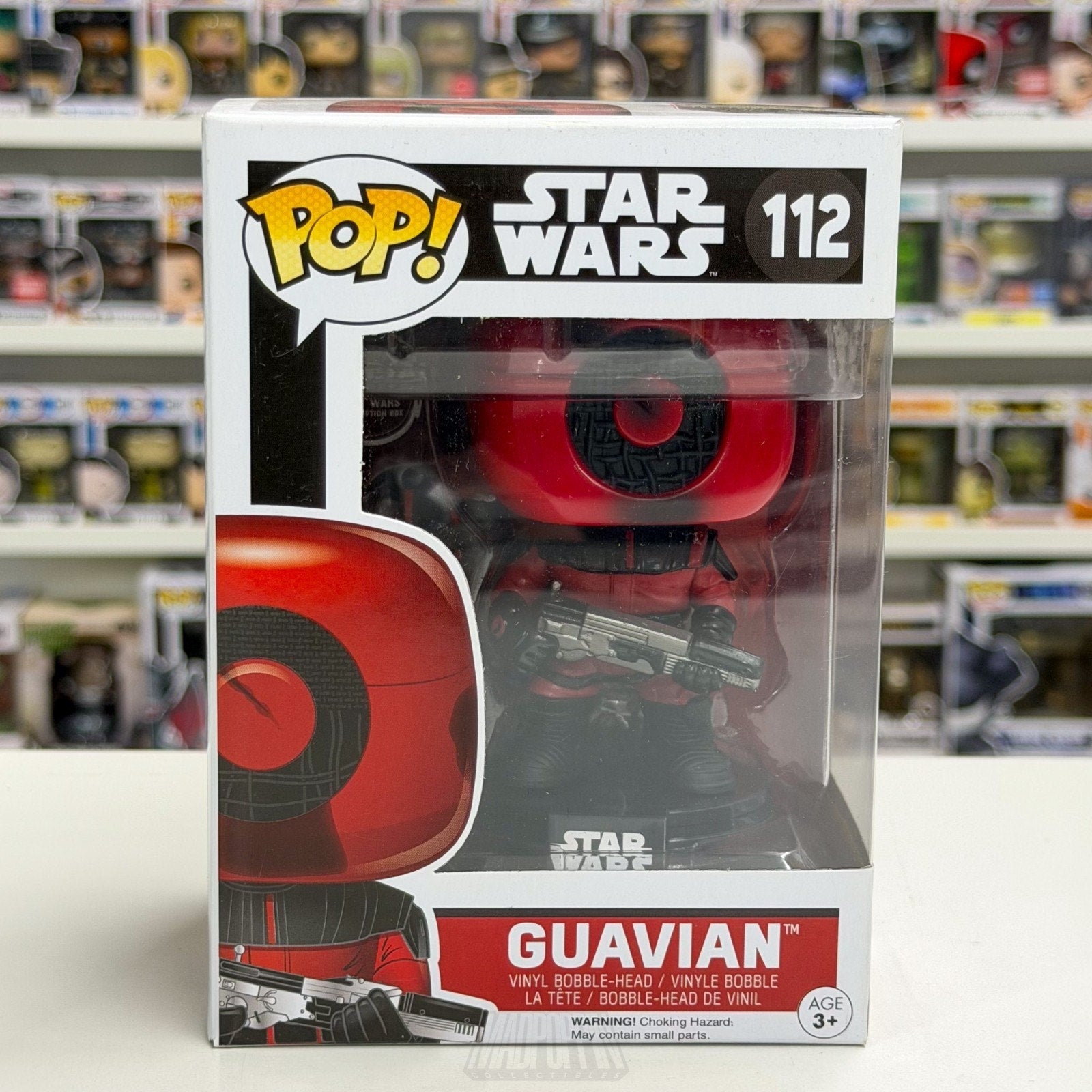 Funko Pop Star Wars EP 7 Force Awakens Guavian 112 Red Armor Toy Vinyl Figure