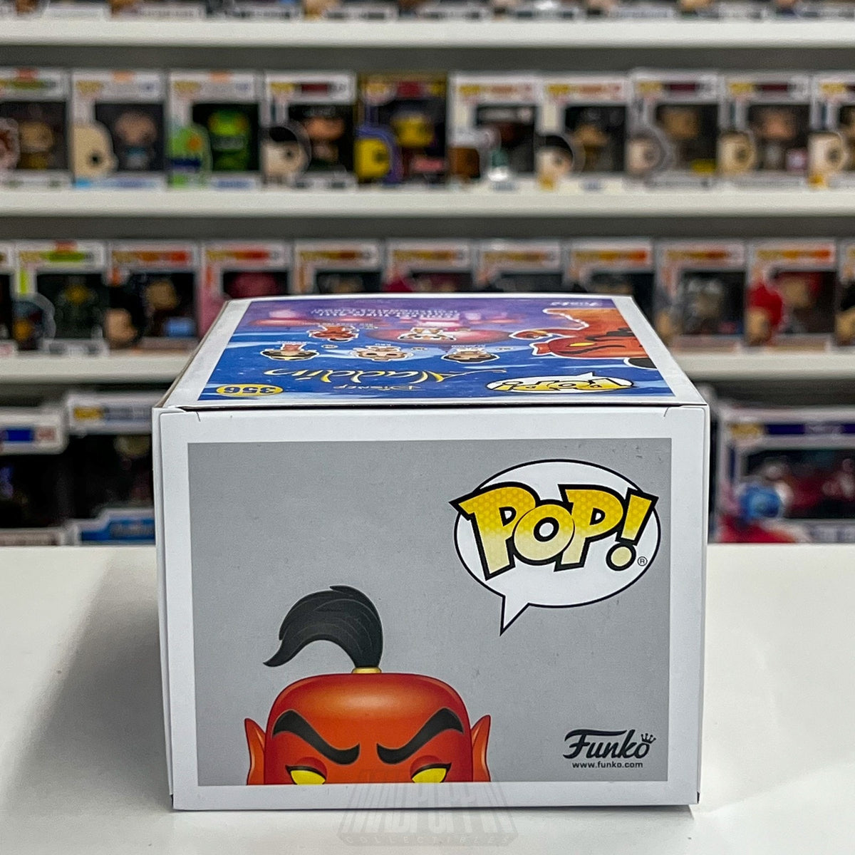 Funko Pop Disney Aladdin Red Jafar as Genie 356 Sultan Villian Toy Vinyl Figure