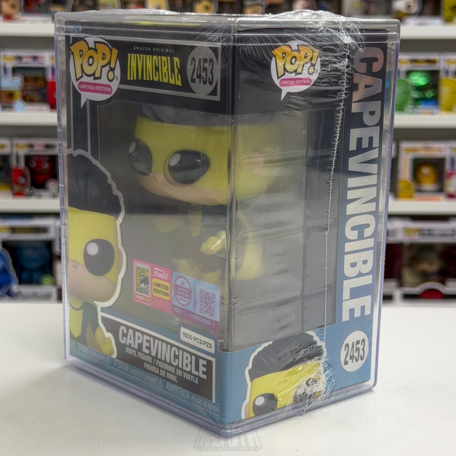 Funko Pop Invincible Capevincible 2453 SDCC 2026 LE 1000 OFFICIAL CON STICKER