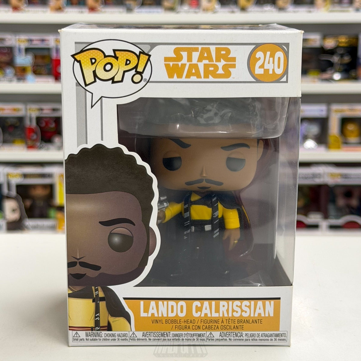 Funko Pop Star Wars Solo Story Young Lando Calrissian 240 Smuggler Vinyl Figure
