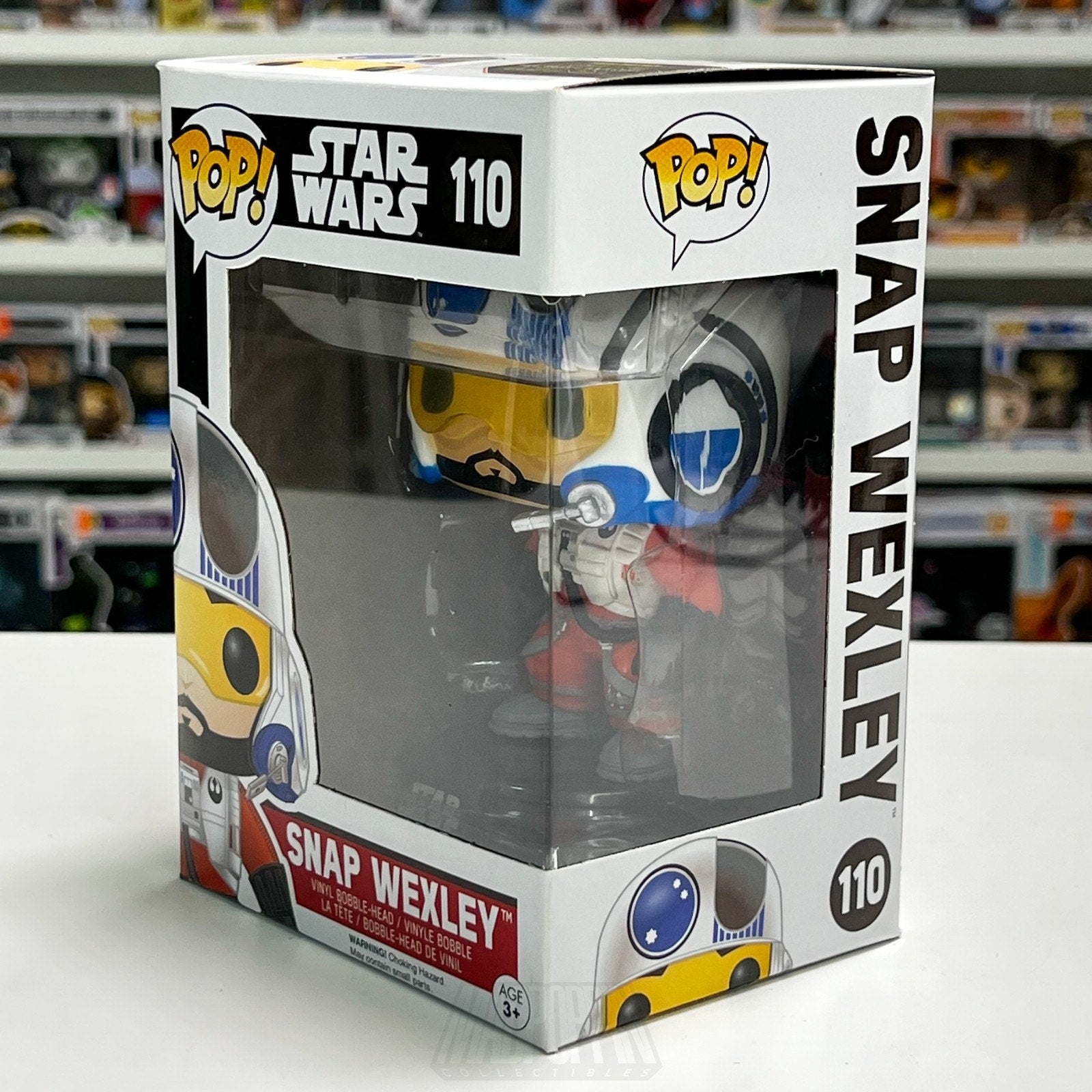 Funko Pop Star Wars Temmin Snap Wexley 110 Force Awakens Episode 7 Pilot Figure