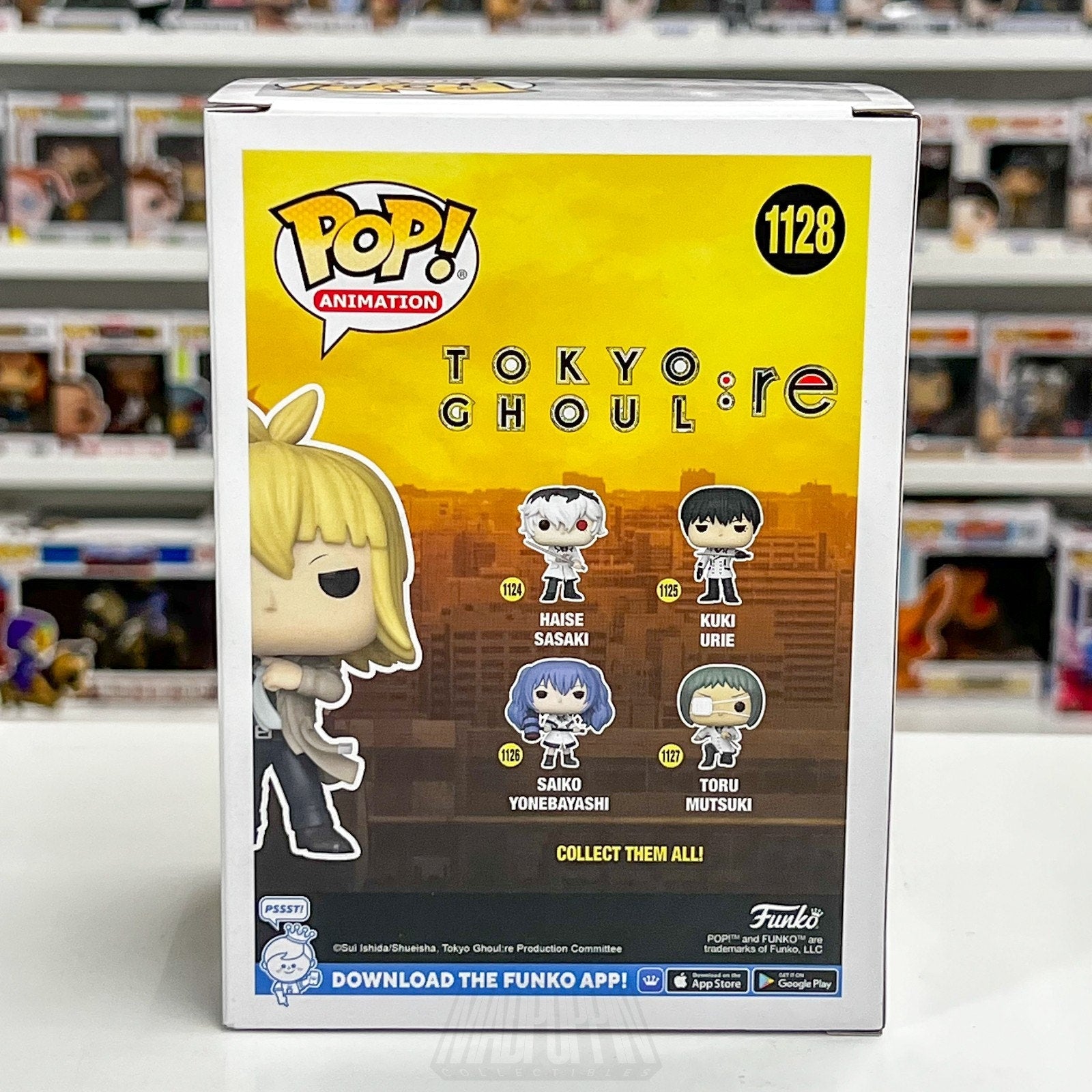 Funko Pop Anime Tokyo Ghoul Re Ginshi Shirazu Specialty Series 1128 Toy Figure