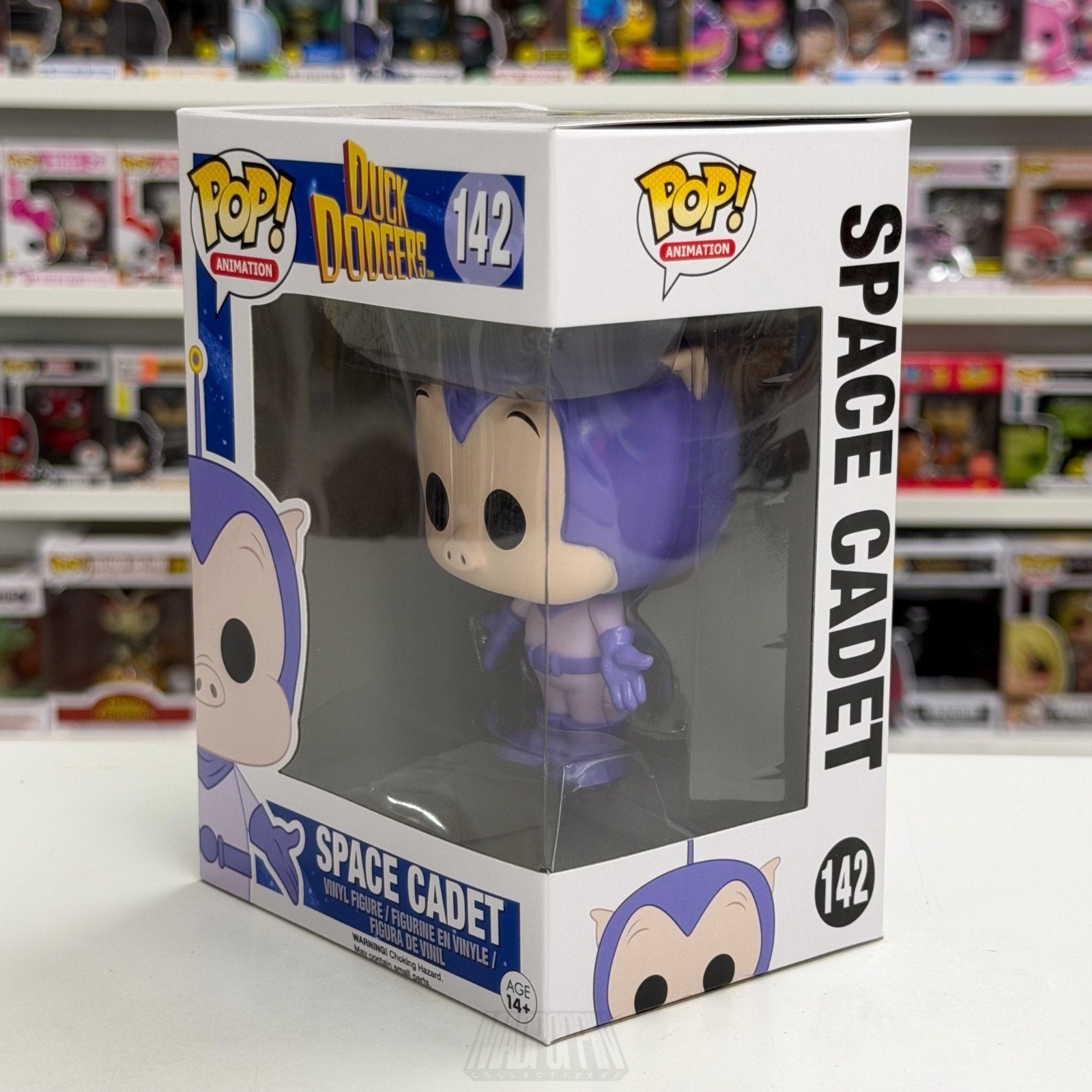 Funko Pop Animation Duck Dodgers Space Cadet 142 Looney Tunes Cartoon Toy Figure
