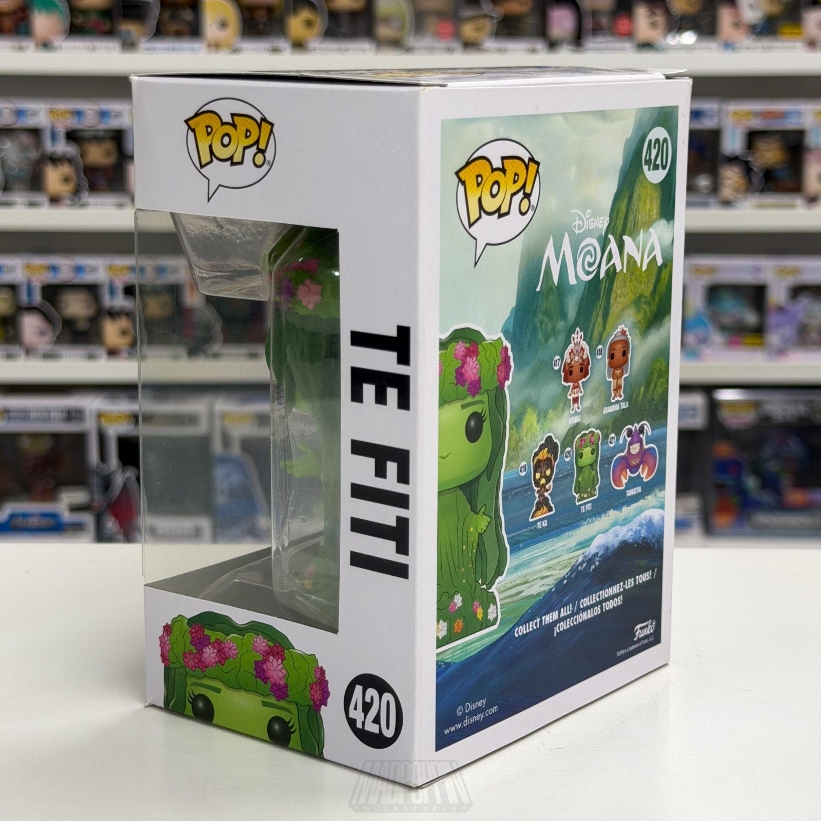 Funko Pop Disney Moana Te Fiti 420 Polynesia Island Godess of Life Vinyl Figure