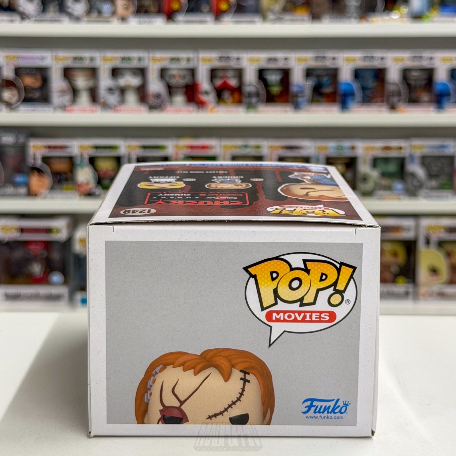 Funko Pop Movies Bride of Chucky Axe 1249 Good Guy Doll Horror Toy Vinyl Figure