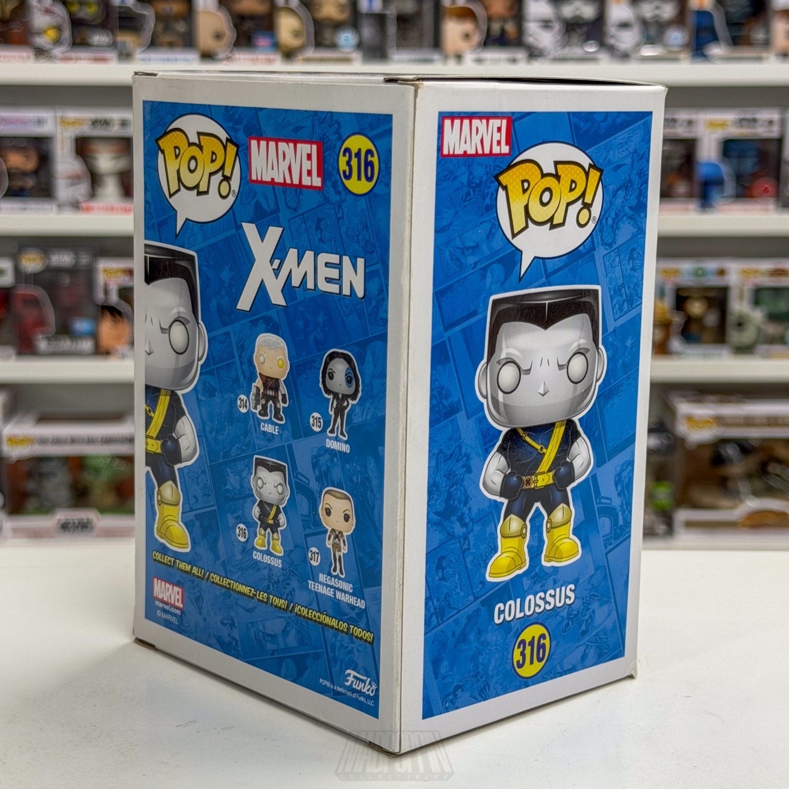 Funko Pop Marvel X-Men Colossus 316 Russian Mutant Superhero Toy Vinyl Figure